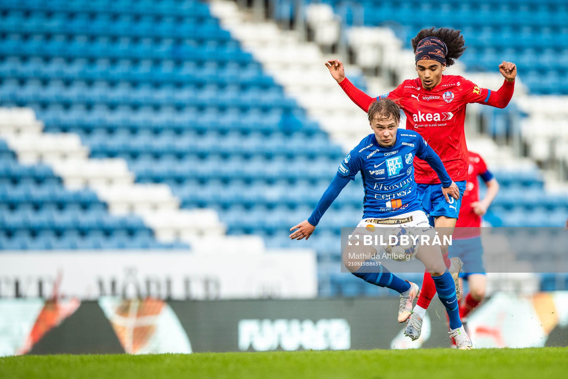 Norrbys Felix Gustafsson och Helsingborgs Adam Kaied