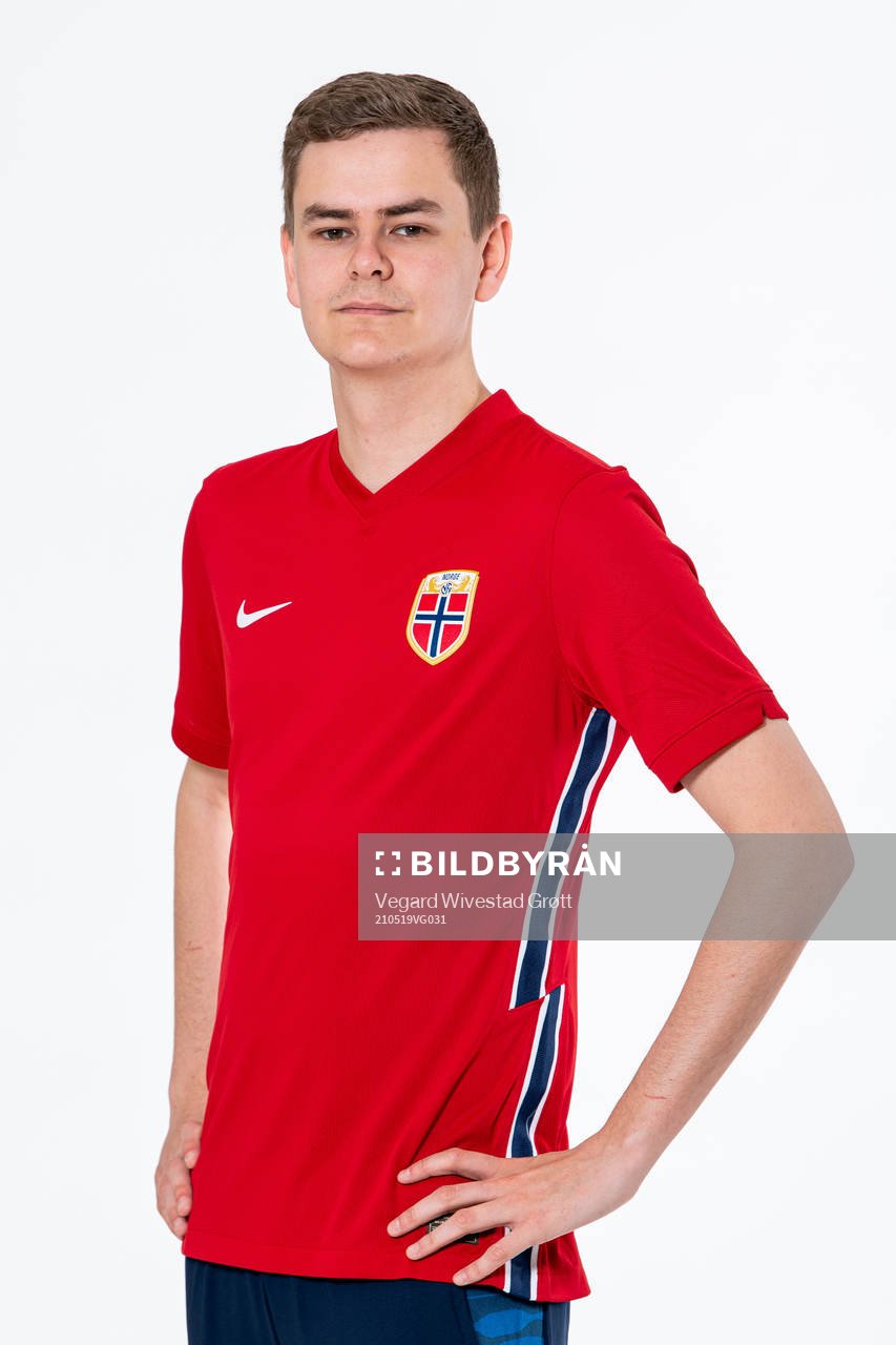 Anders Rasmussen of the Norwegian e-sport national team