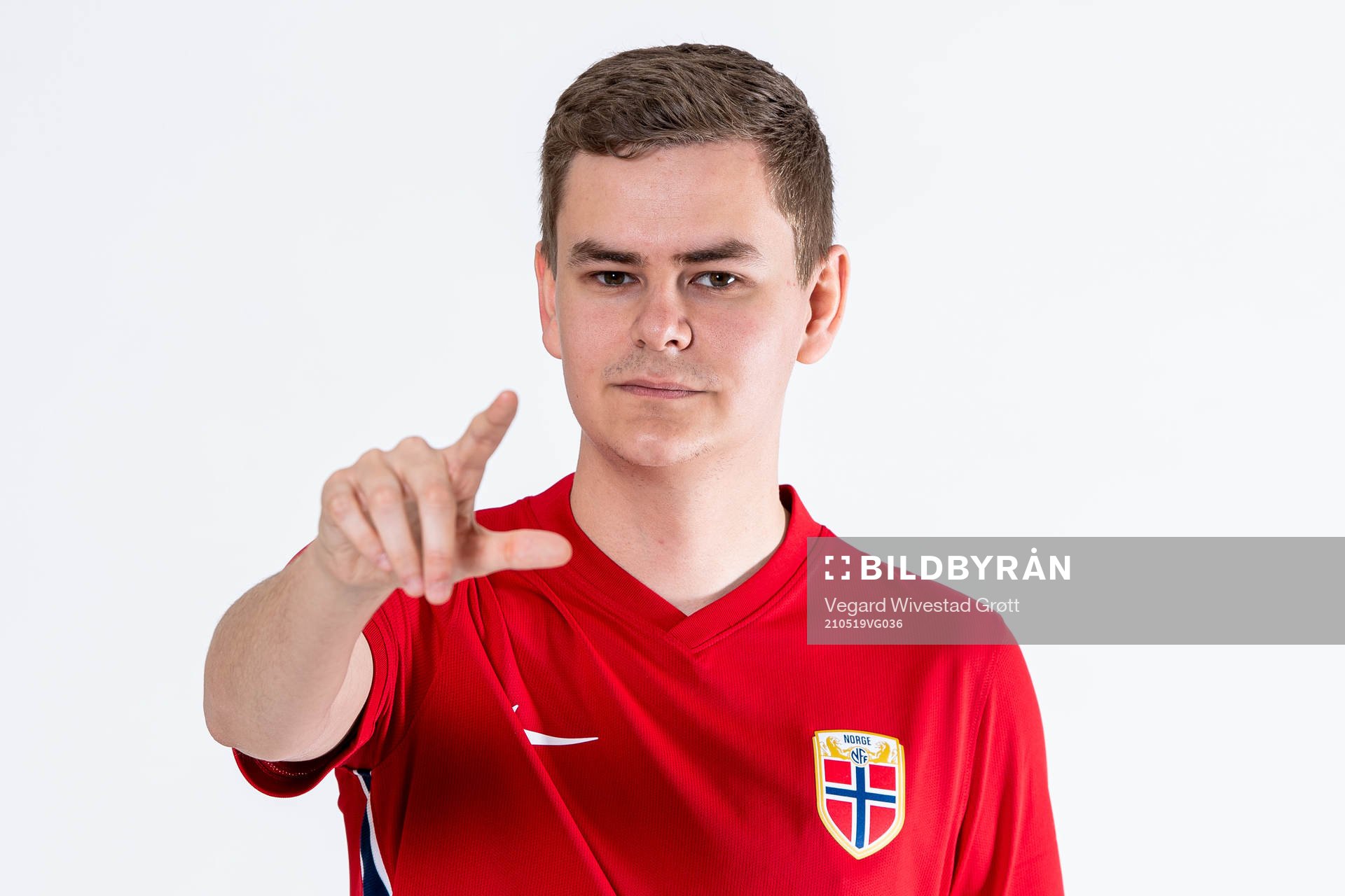 Anders Rasmussen of the Norwegian e-sport national team