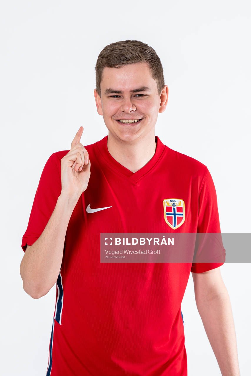 Anders Rasmussen of the Norwegian e-sport national team