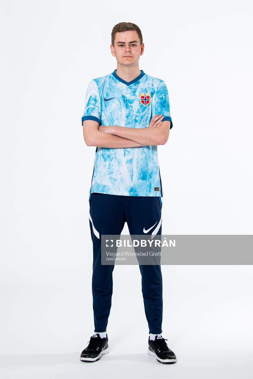 Anders Rasmussen of the Norwegian e-sport national team