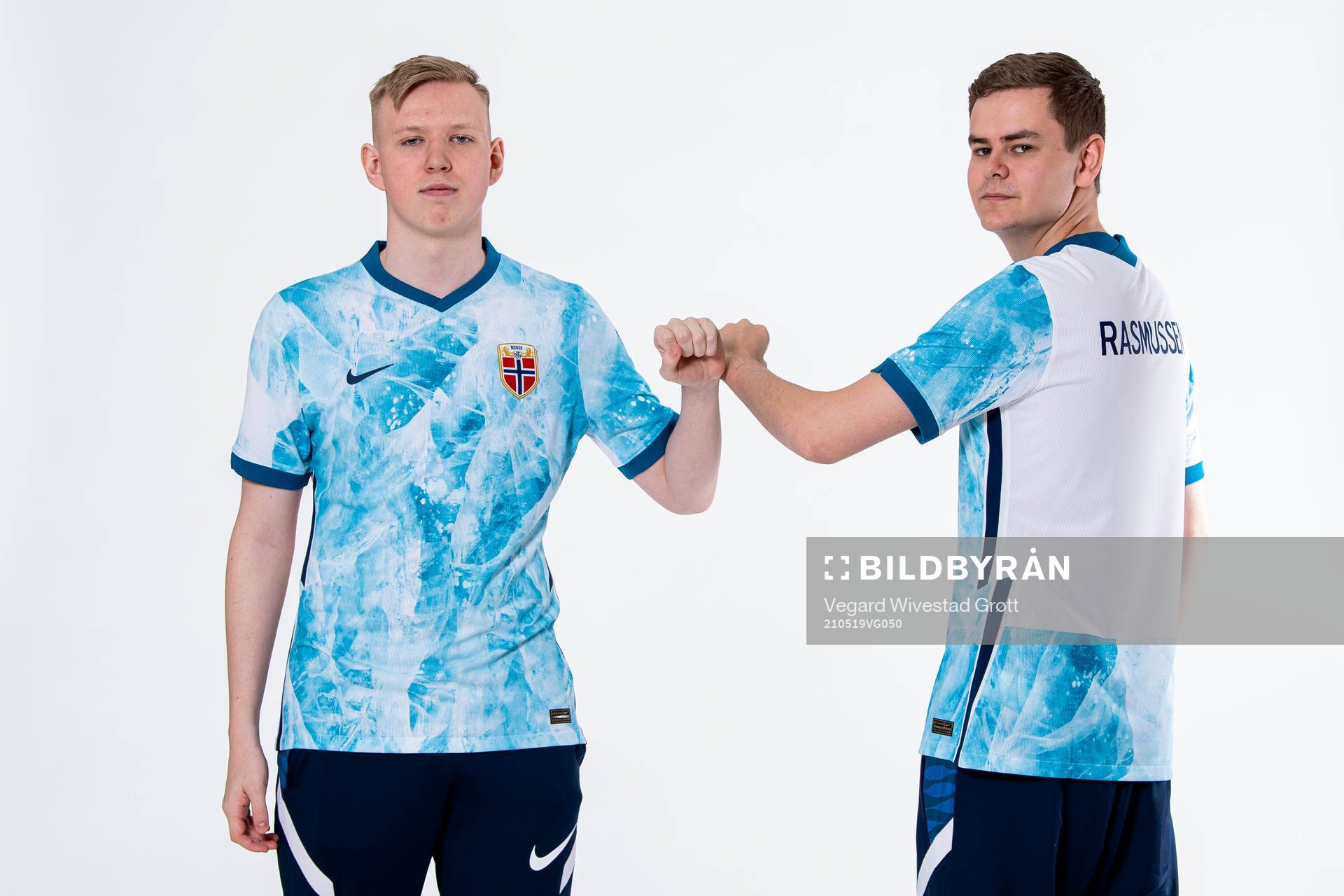 Magnus Myhrhaug Kristiansen and Anders Rasmussen of the