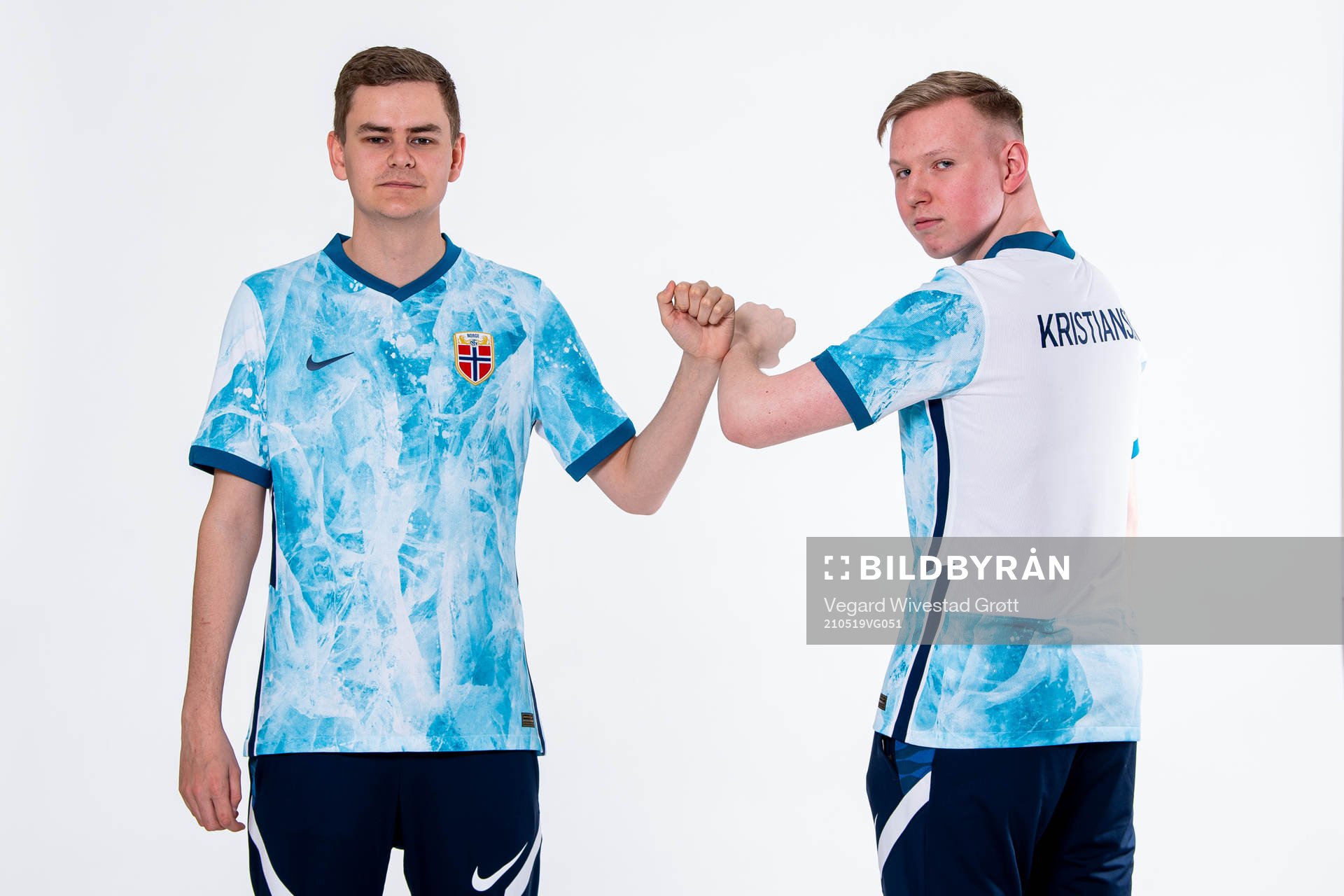 Anders Rasmussen and Magnus Myhrhaug Kristiansen of the