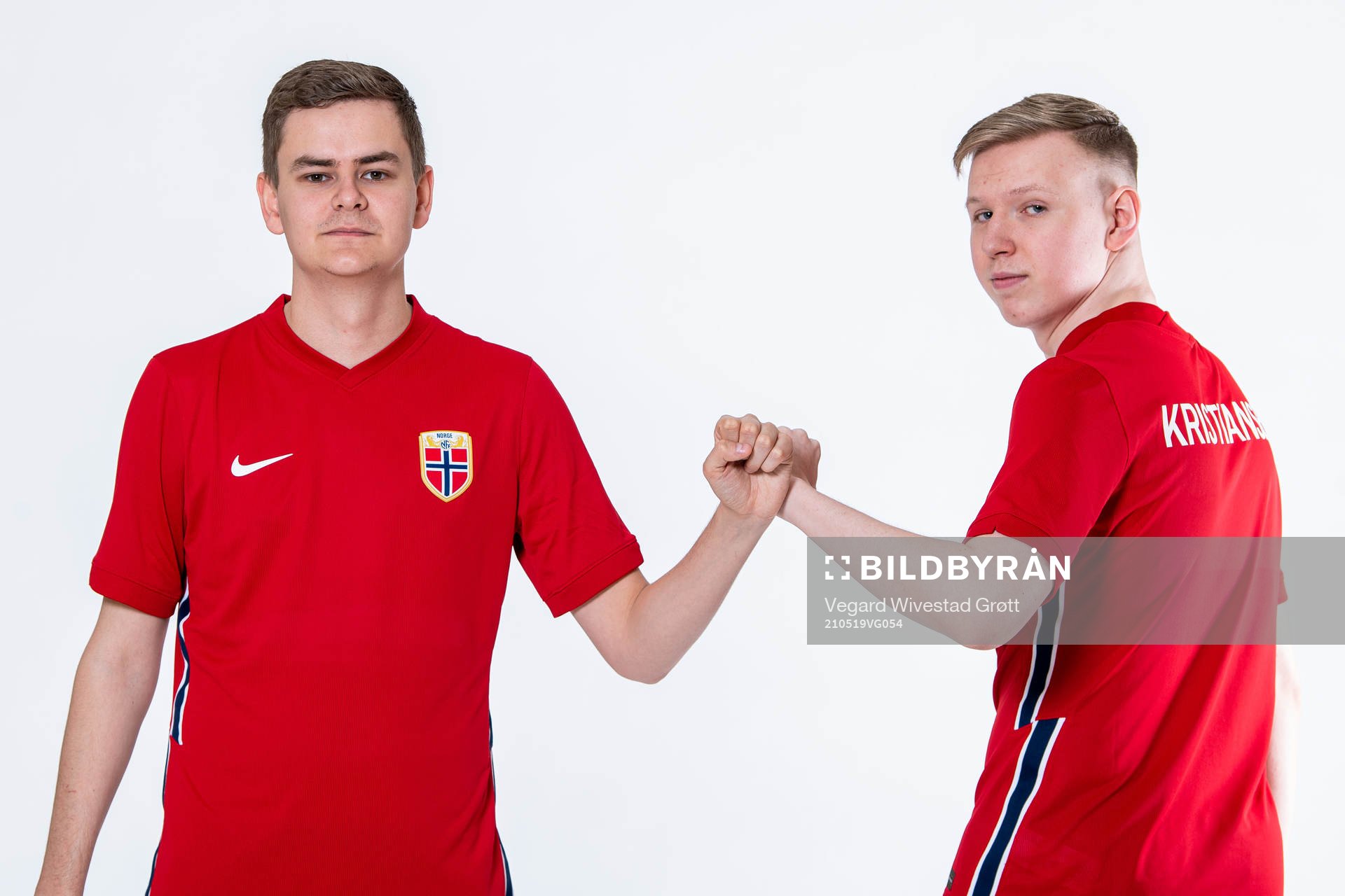 Anders Rasmussen and Magnus Myhrhaug Kristiansen of the
