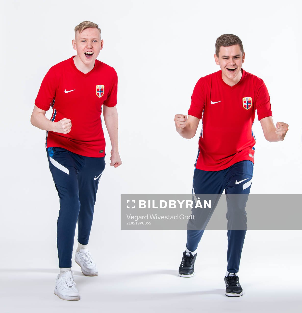 Magnus Myhrhaug Kristiansen and Anders Rasmussen of the