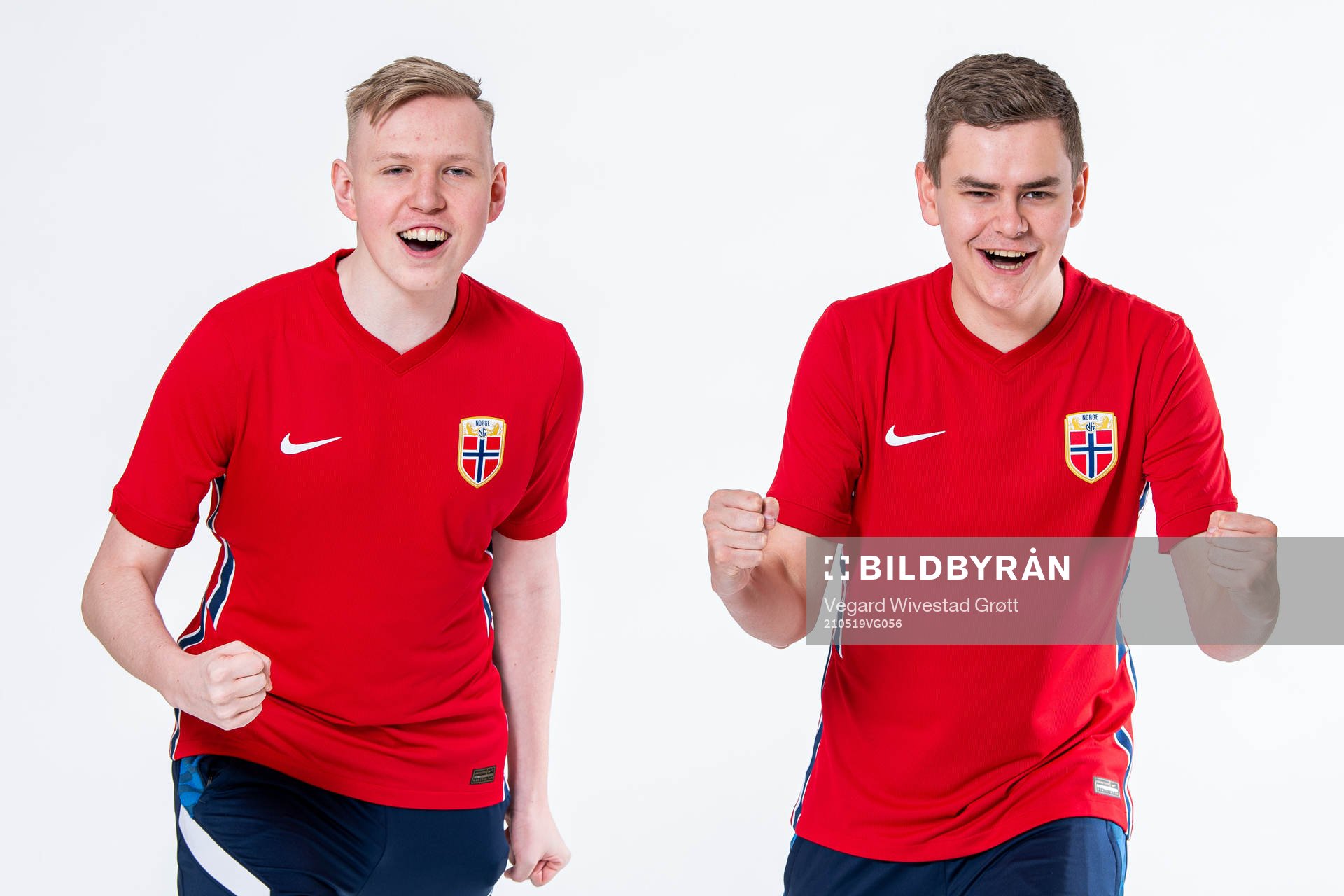 Magnus Myhrhaug Kristiansen and Anders Rasmussen of the