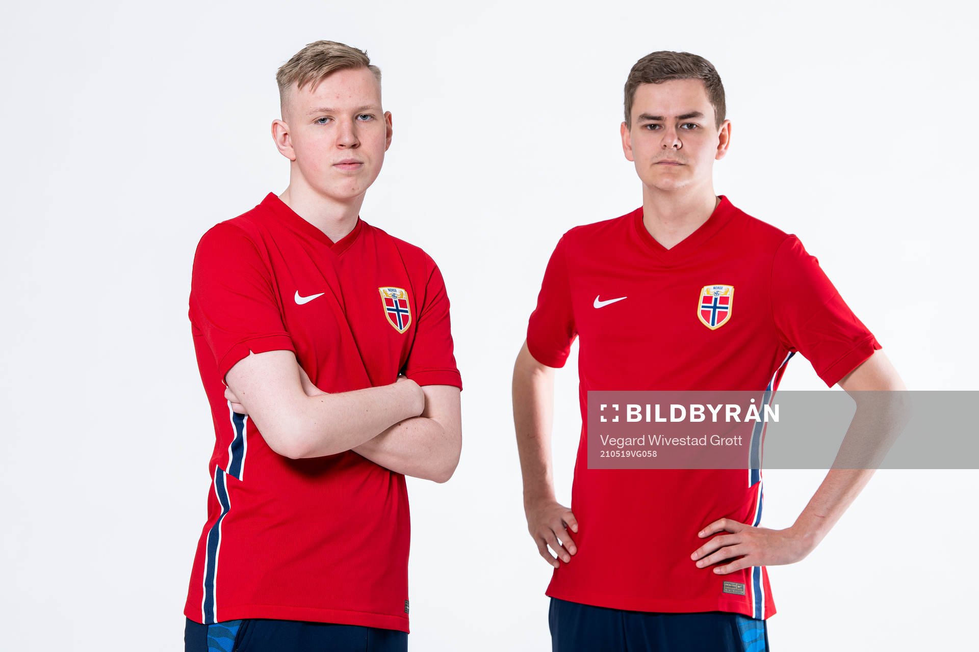 Magnus Myhrhaug Kristiansen and Anders Rasmussen of the
