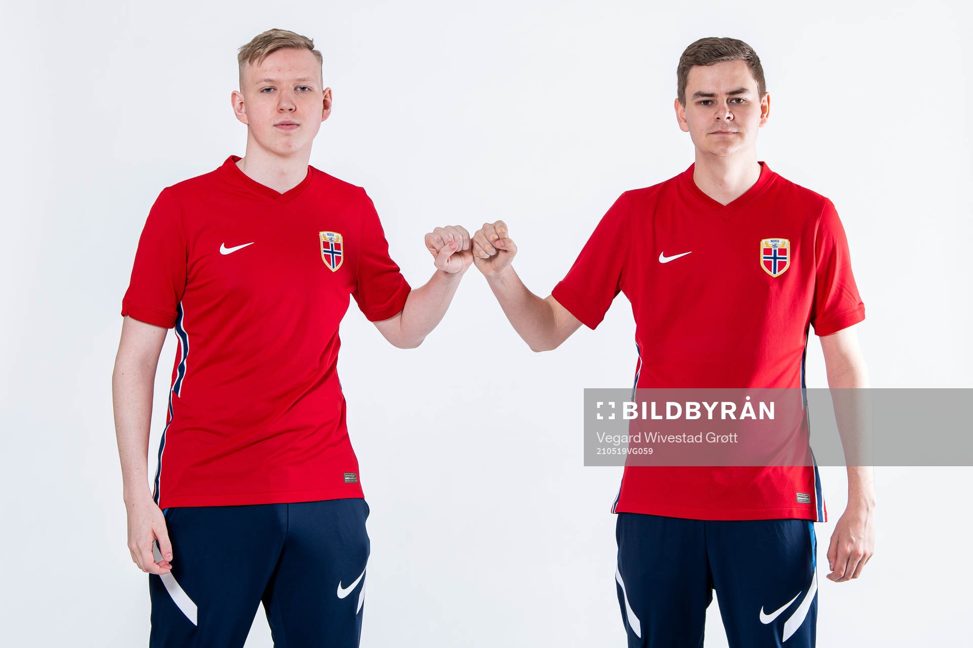 Magnus Myhrhaug Kristiansen and Anders Rasmussen of the