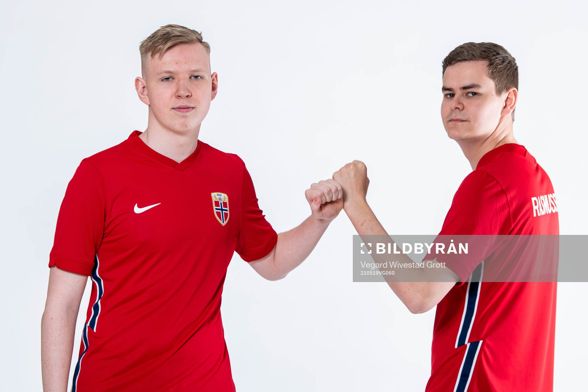 Magnus Myhrhaug Kristiansen and Anders Rasmussen of the