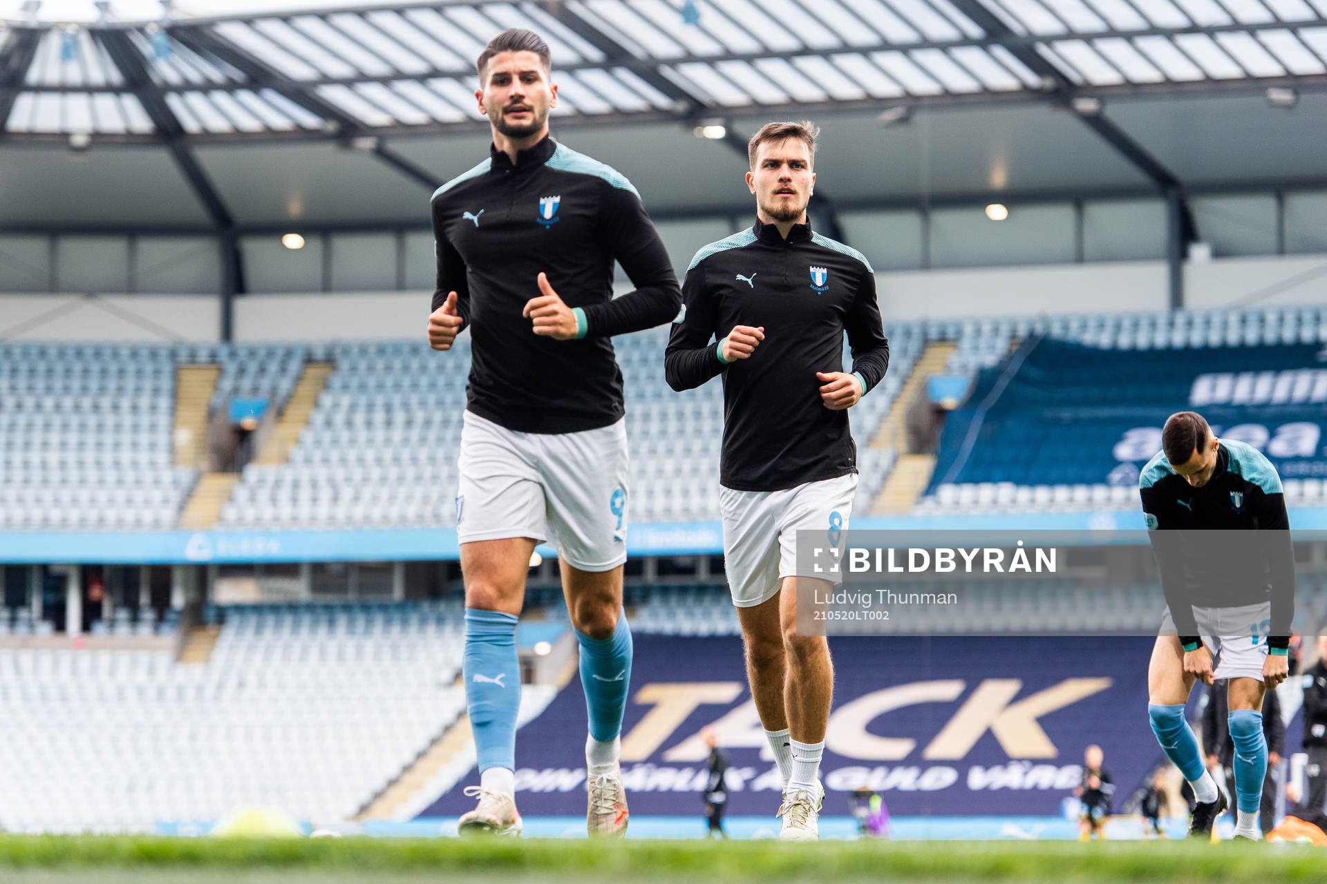 Malmö FFs Antonio Colak och Pavle Vagic