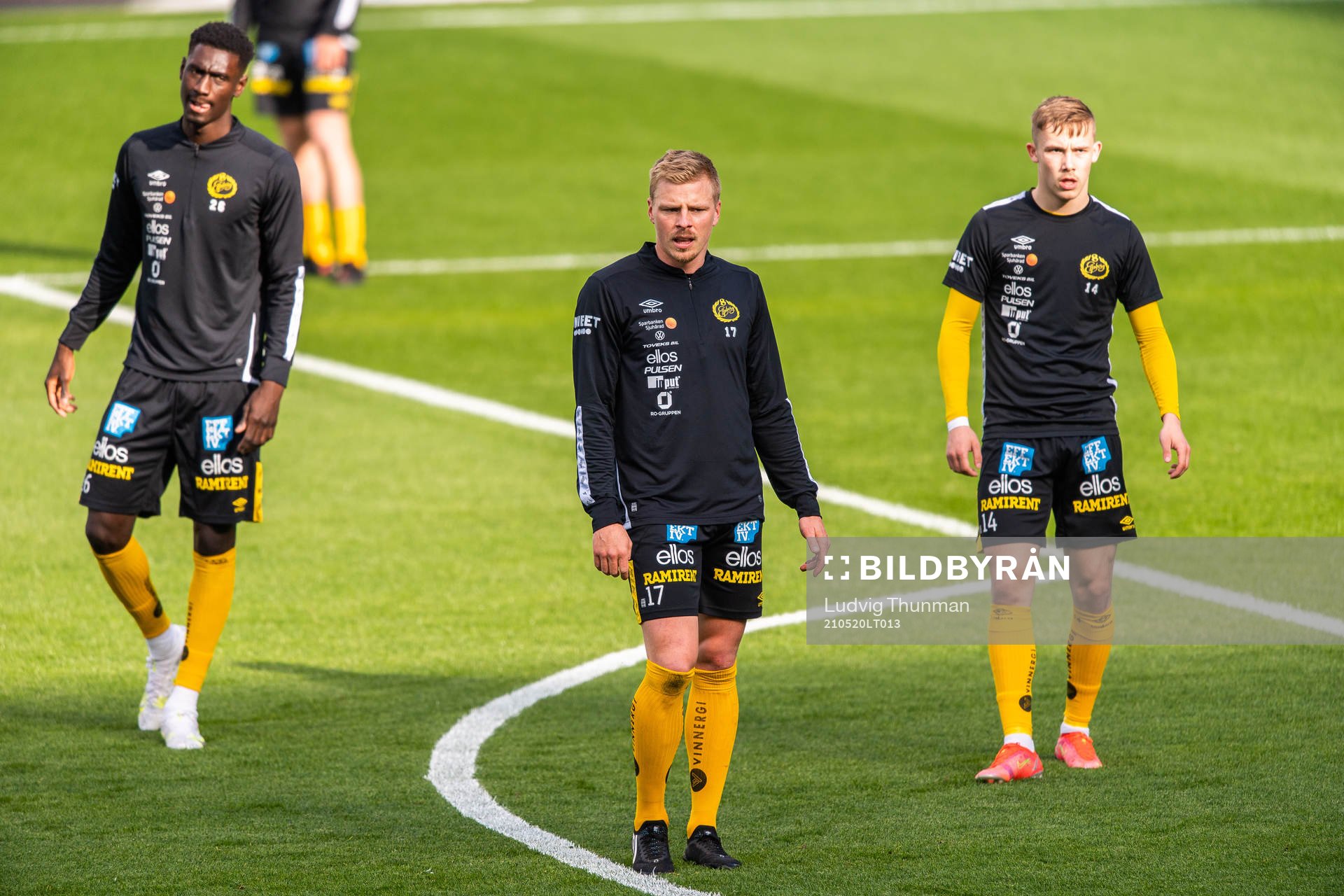 Elfsborgs Marokhy Ndione, Per Frick och Jacob Ondrejka