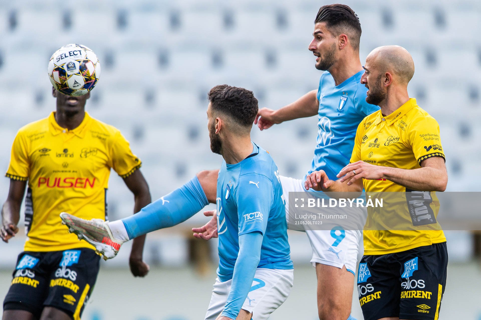 Malmö FFs Erdal Rakip och Antonio Colak