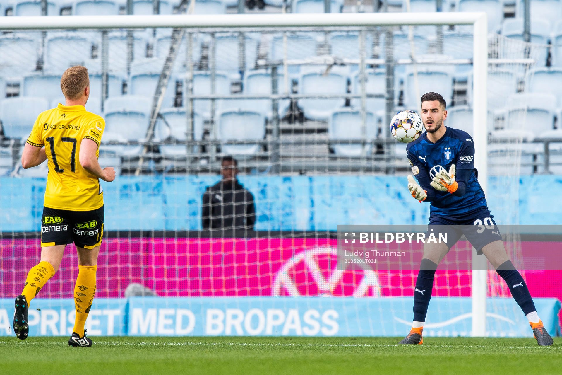 Malmö FFs målvakt Marko Johansson