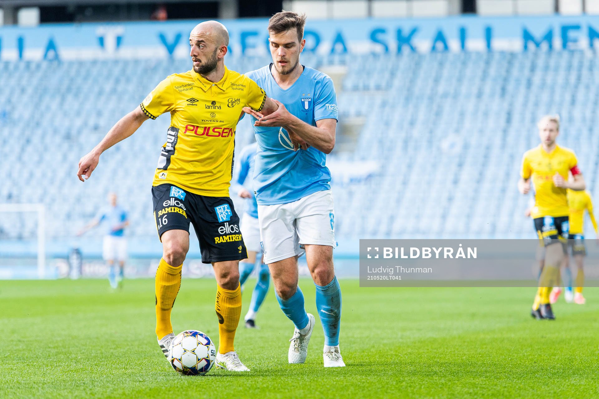 Elfsborgs Robert Gojani och Malmö FFs Pavle Vagic