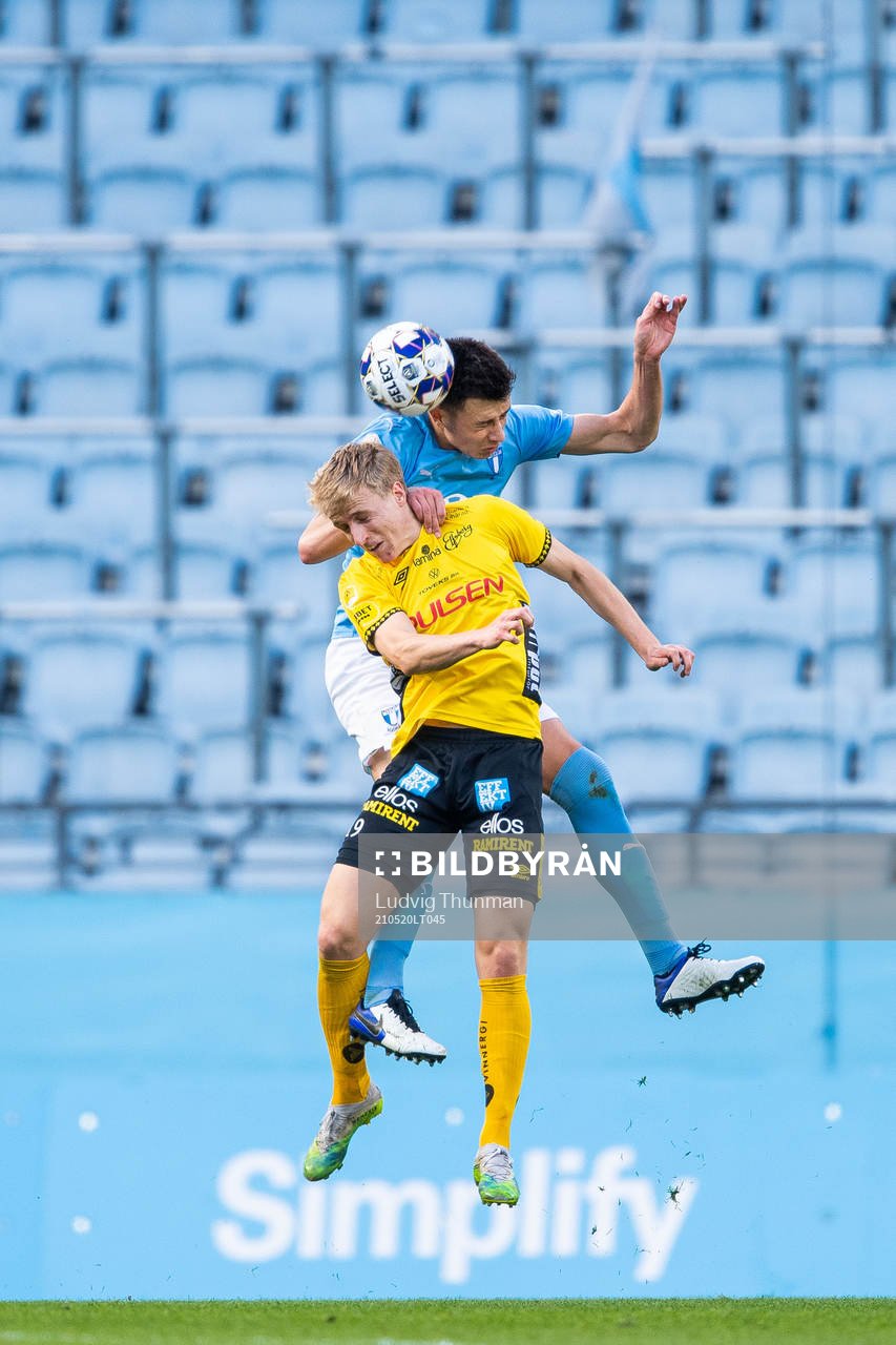 Malmö FFs Anel Ahmedhodzic och Elfsborgs Jeppe Møldrup