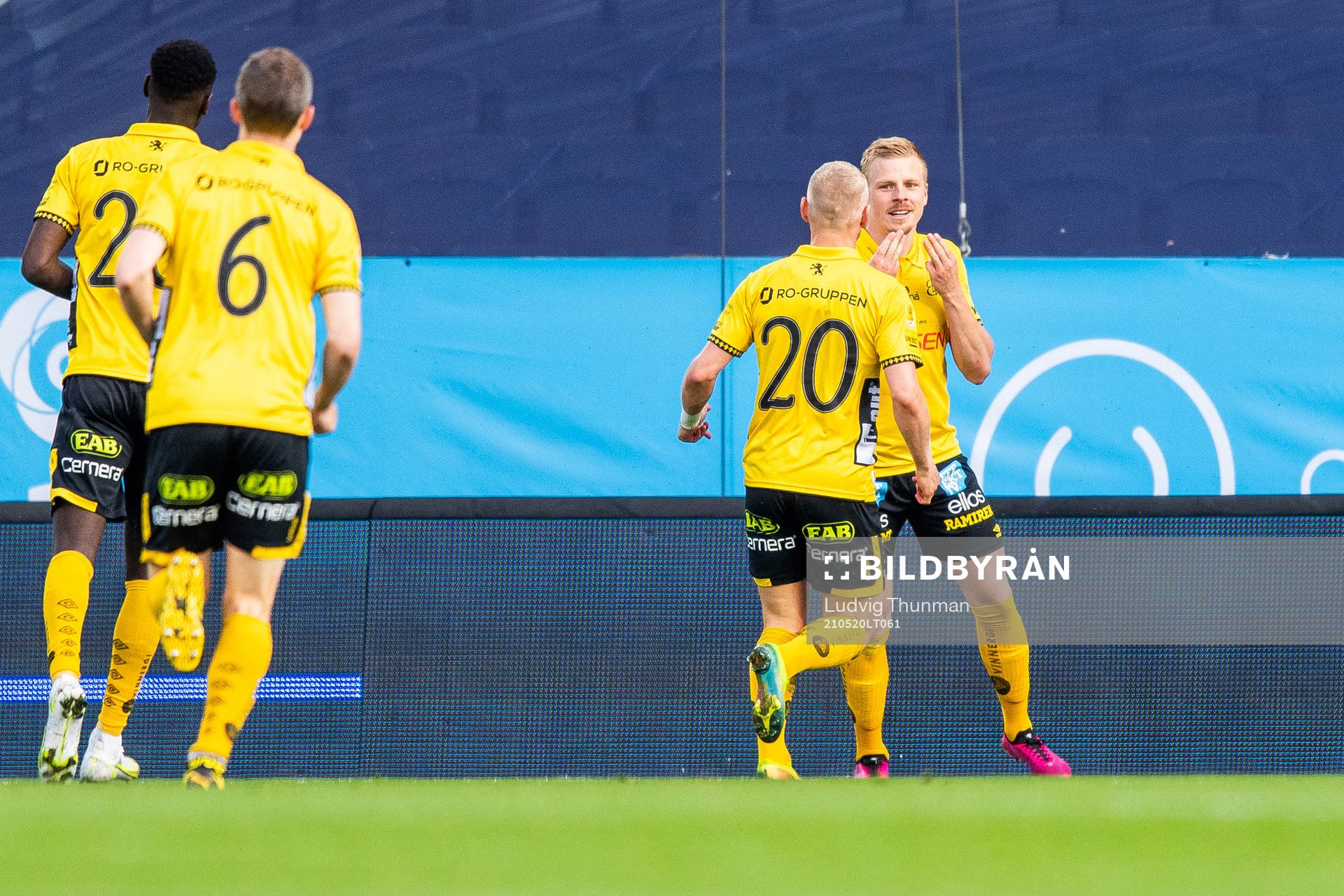 Elfsborgs Per Frick jublar