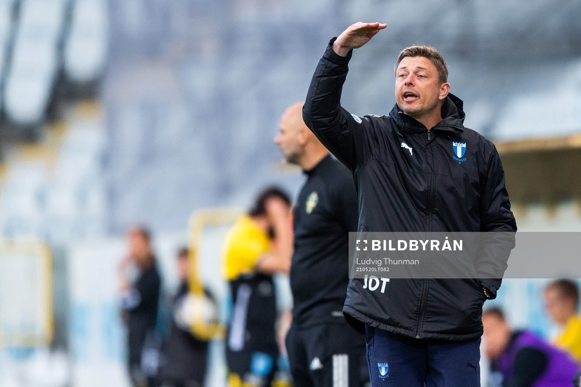 Malmö FFs huvudtränare Jon Dahl Tomasson