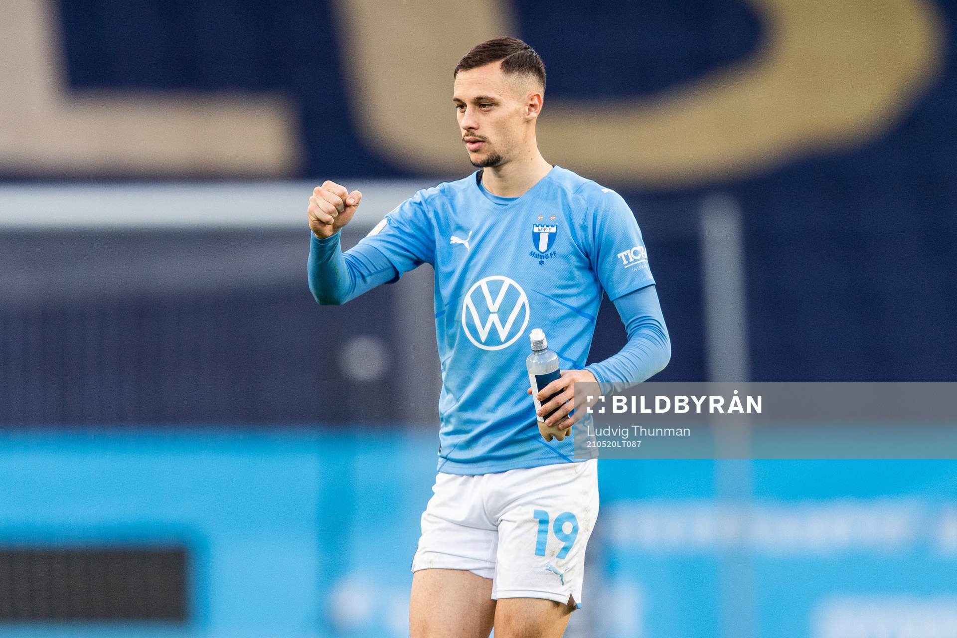 Malmö FFs Veljko Birmancevic jublar
