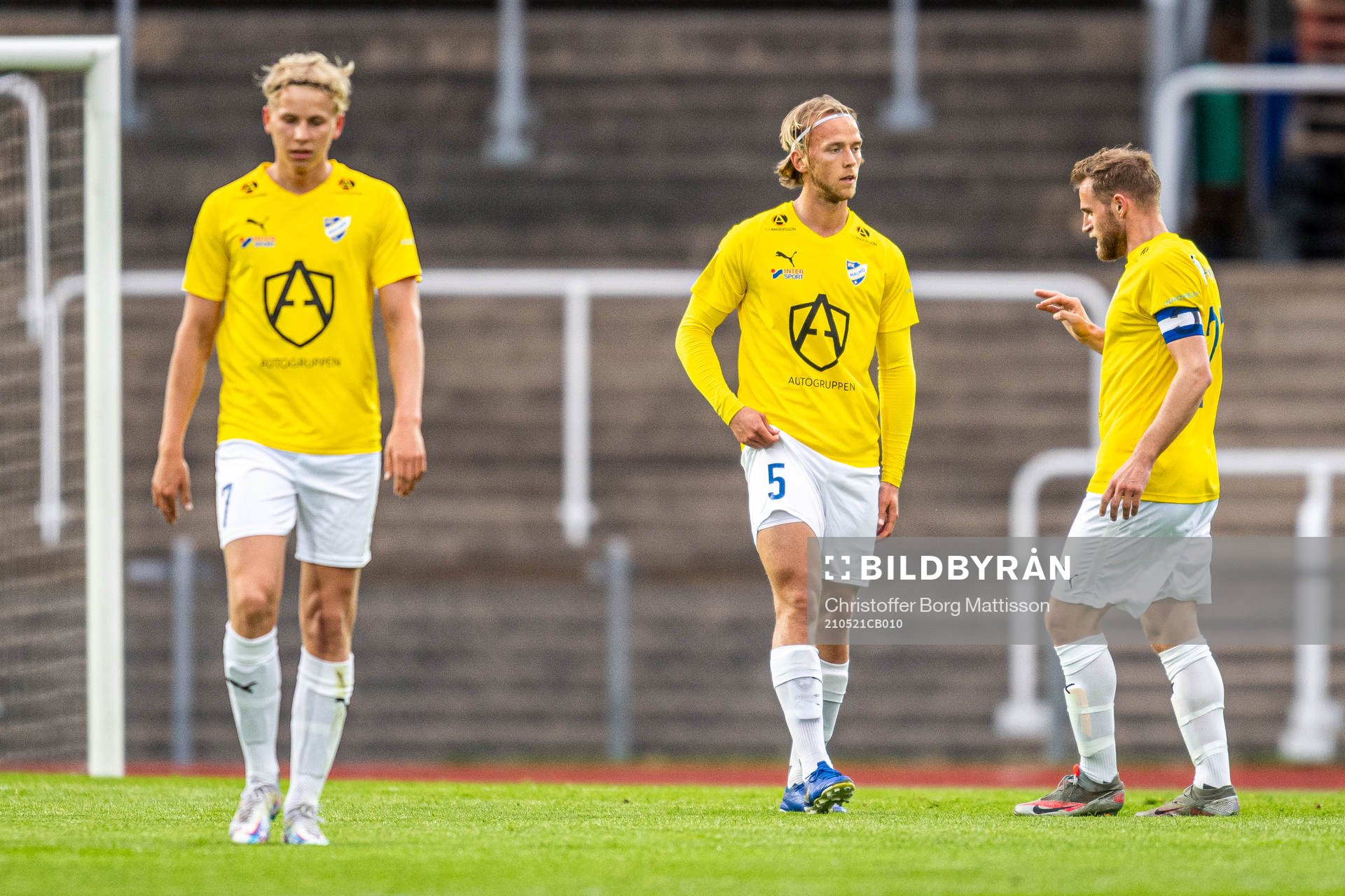 IFK Malmös Jakob Andersson, Philip Persson Lundgren och