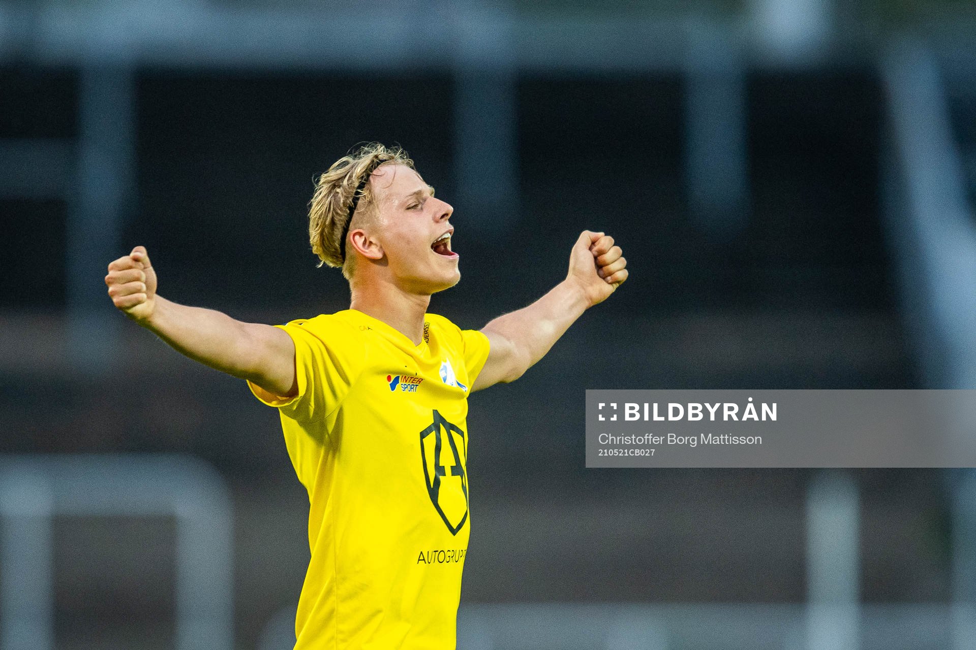 IFK Malmös Jakob Andersson jublar