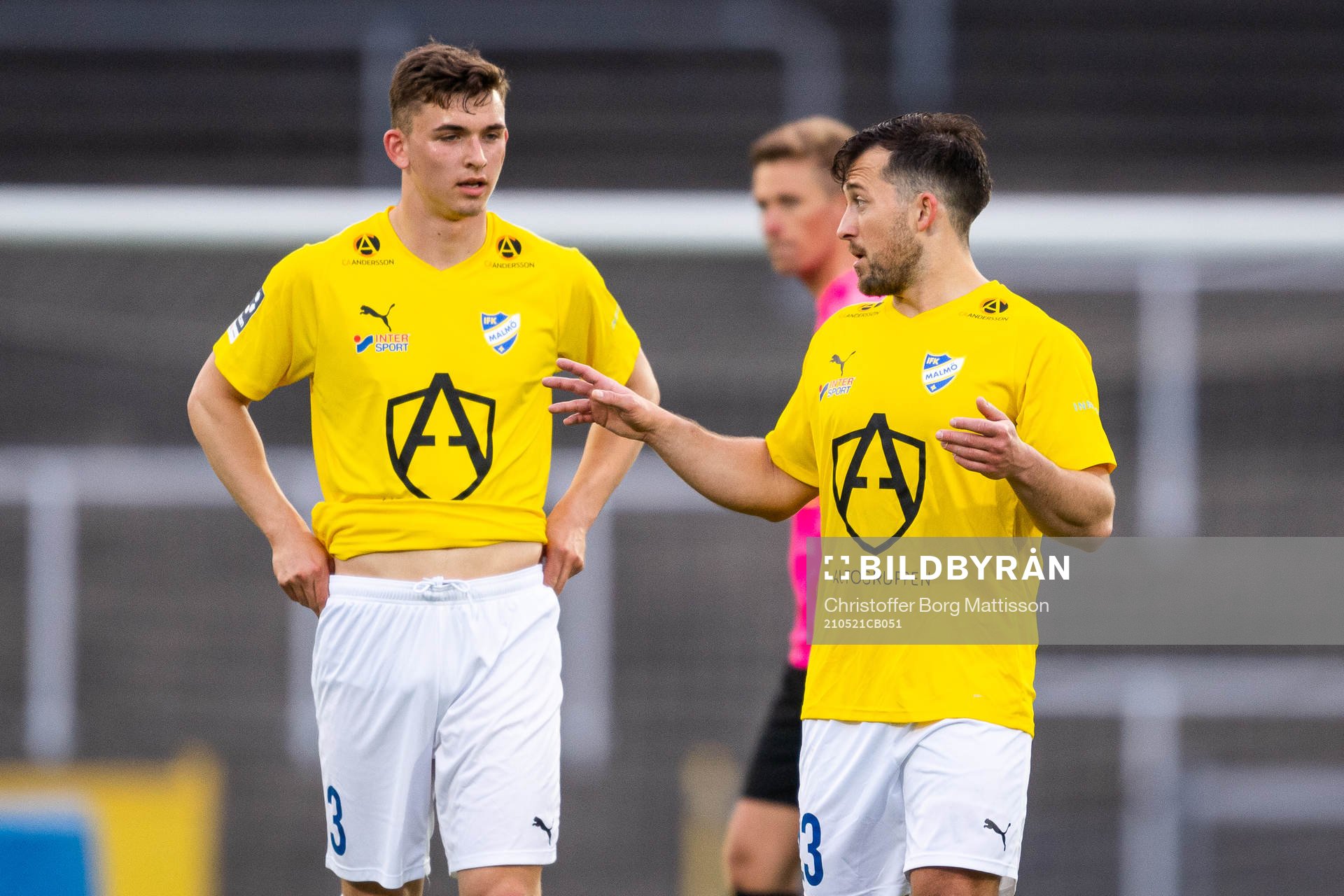 IFK Malmös Elliot Lindquist Nilsson och Gustav Hillstedt