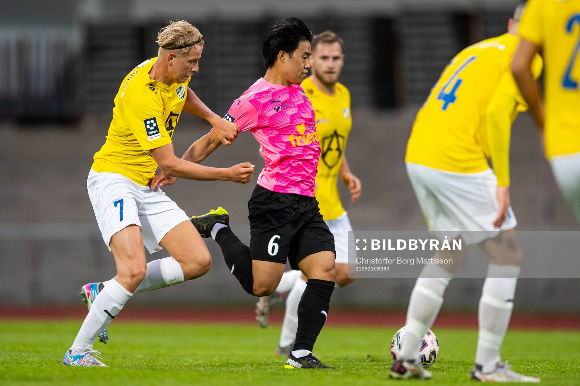 IFK Malmös Jakob Andersson mot Lunds Eddie Tran