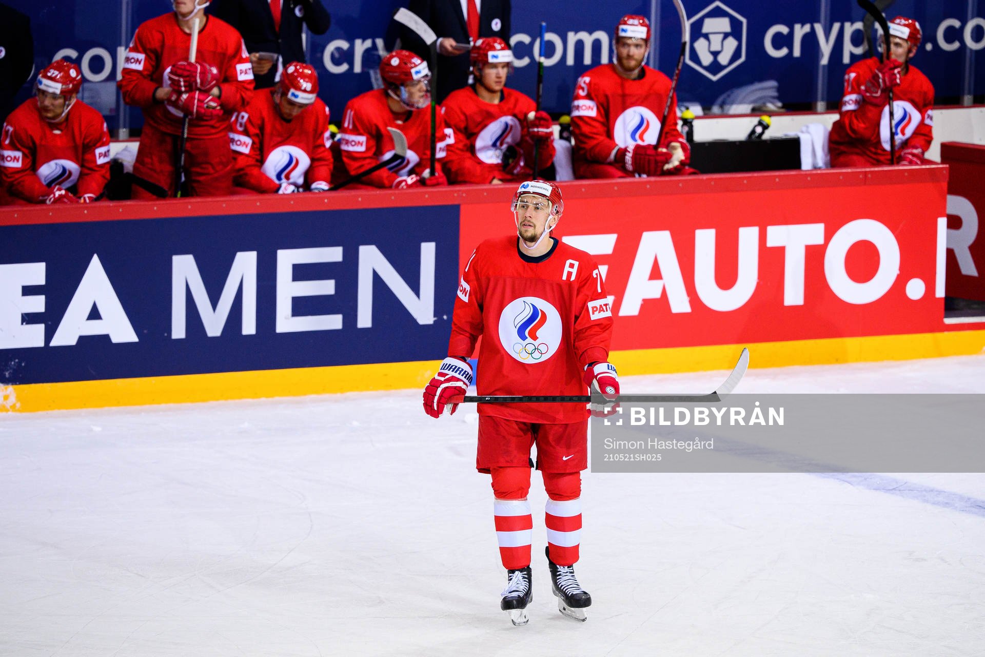Anton Burdasov of Russia  looks dejecter