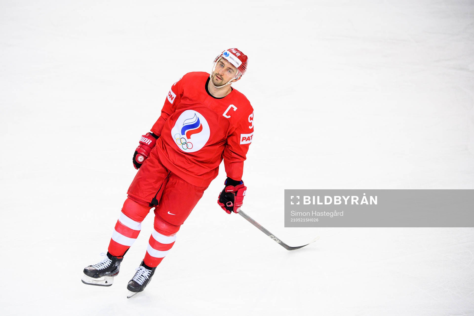 Anton Burdasov of Russia  looks dejecter
