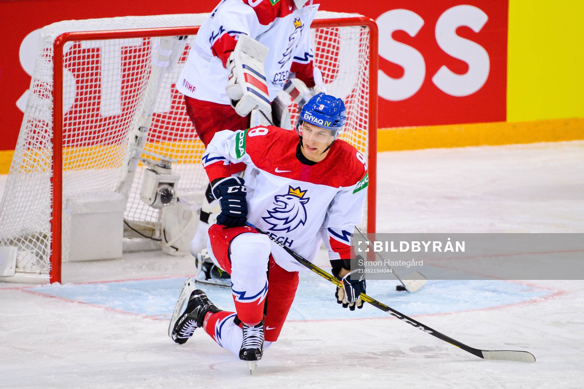 David Sklenicka of Czech Republic looks dejected