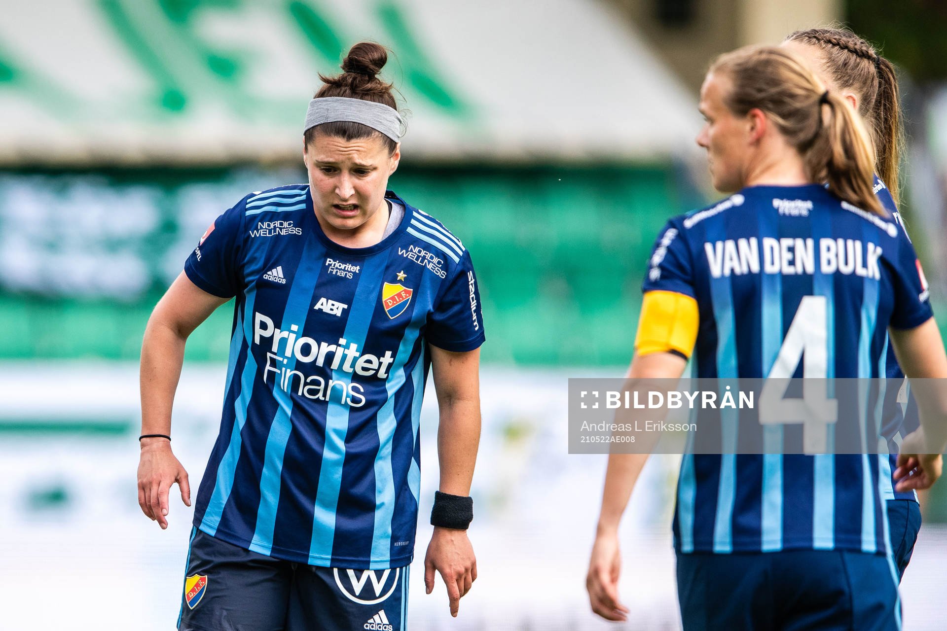 Djurgårdens Hayley Dowd och Michaela van