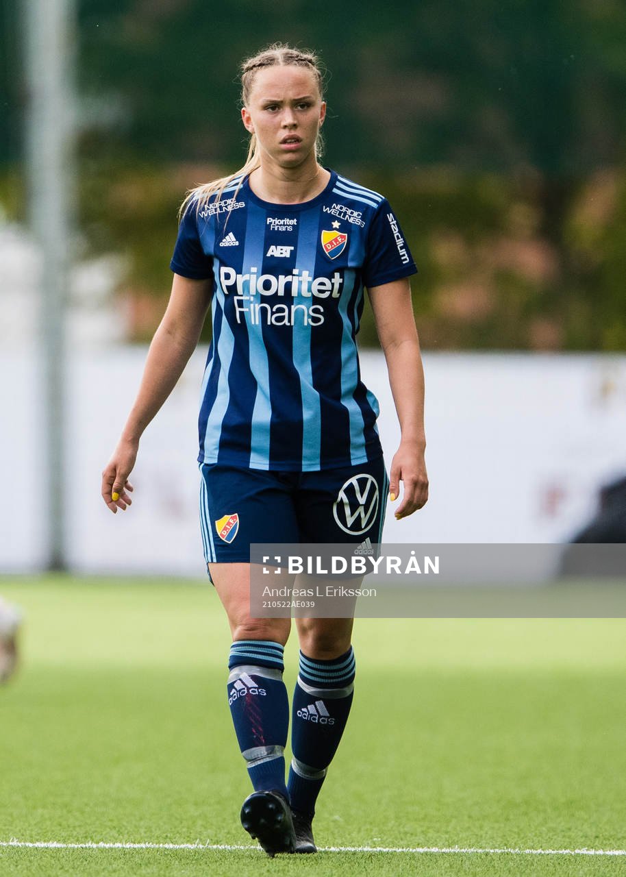 Djurgårdens Hanna Ekengren deppar