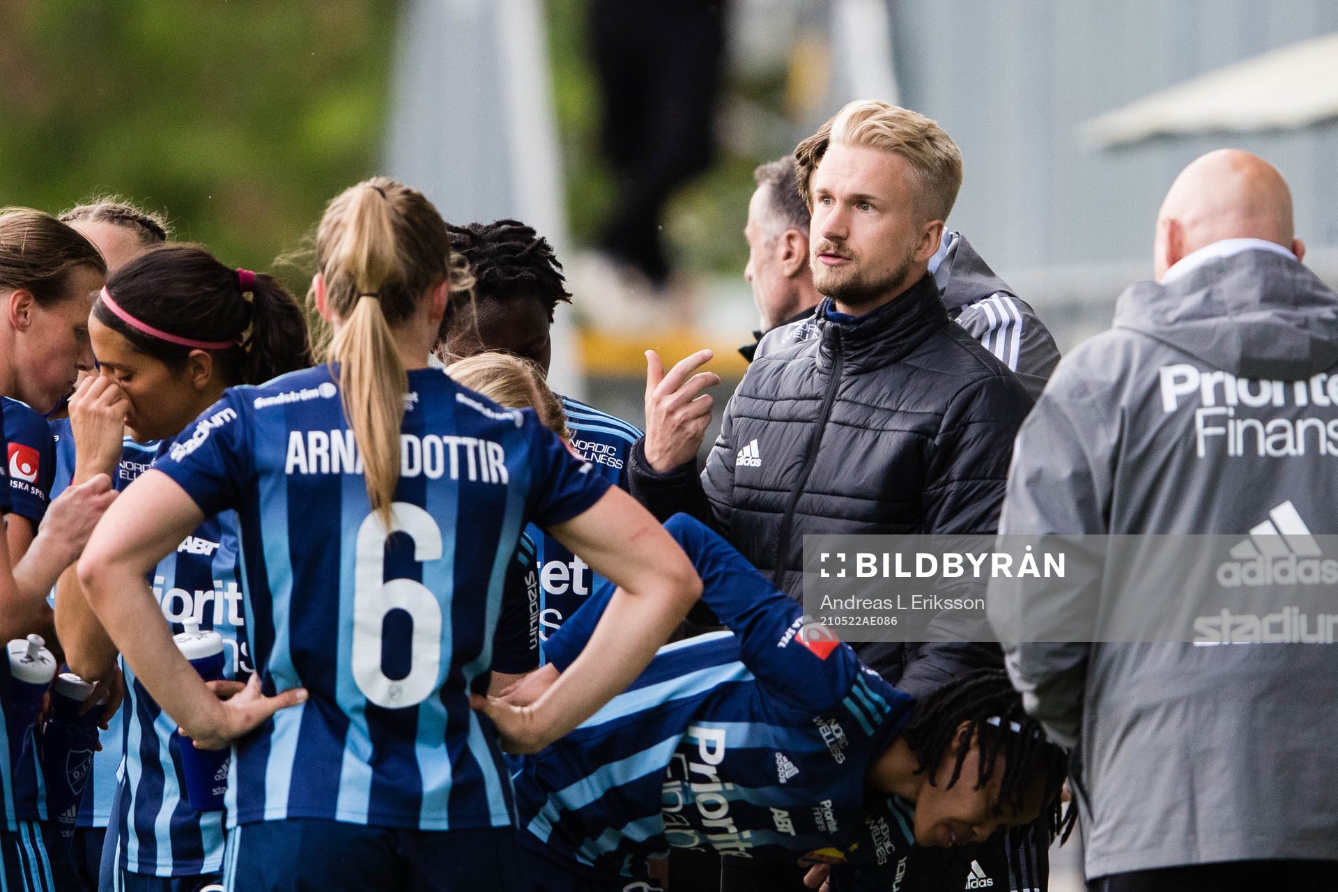 Djurgårdens tränare Pierre Fondin