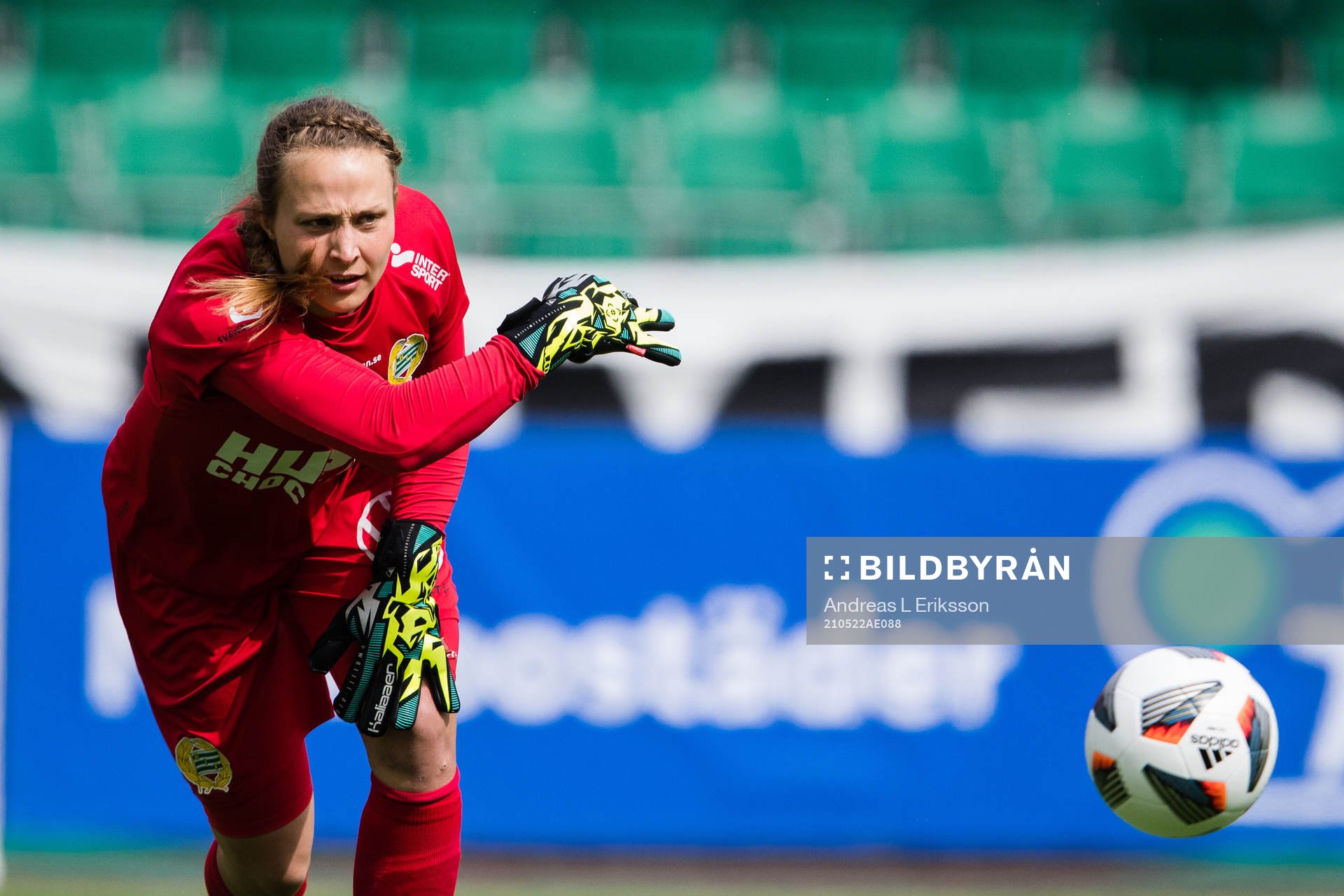 Hammarbys målvakt Anna Tamminen