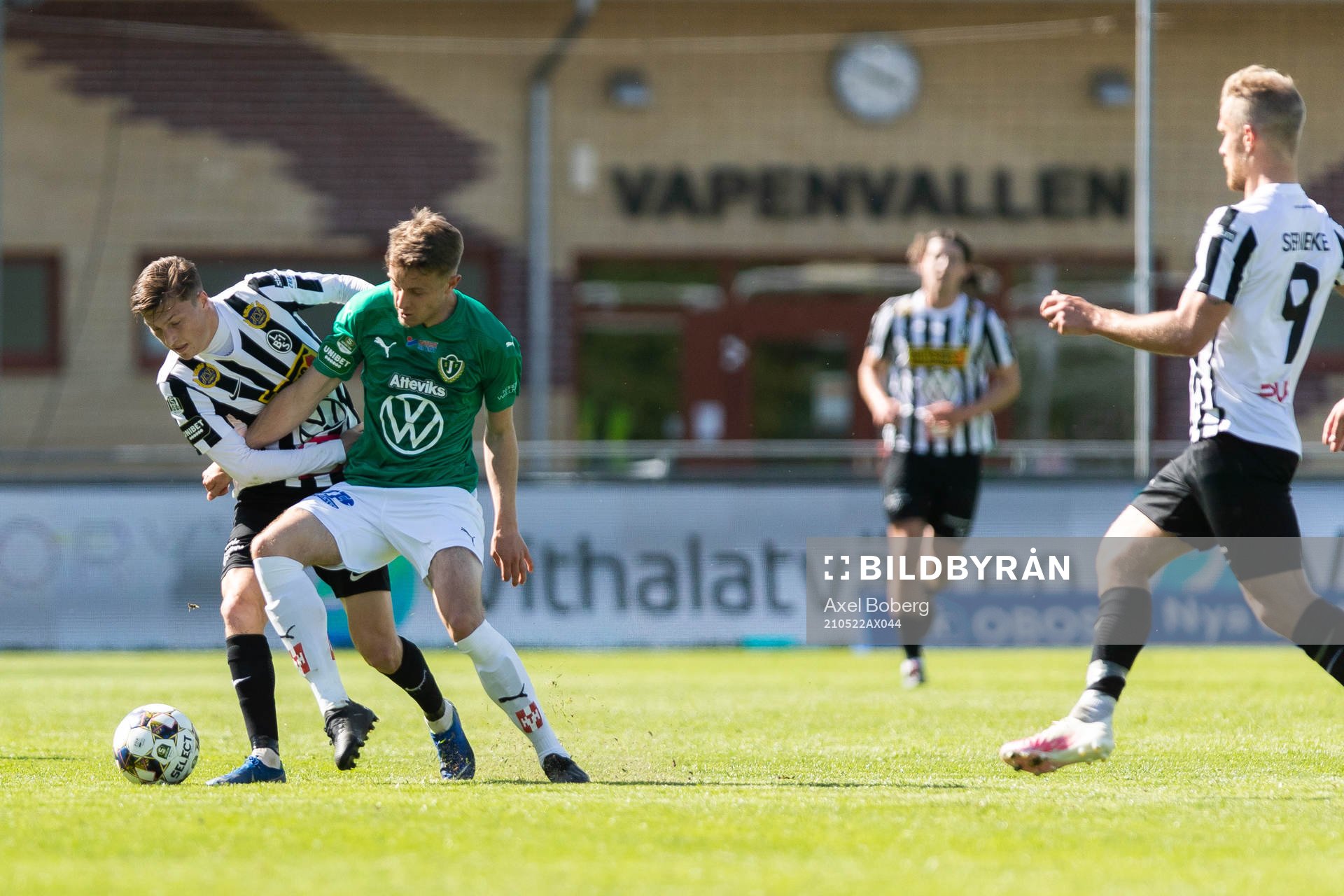 Jönköpings Daniel Strandsäter och Landskronas Kevin