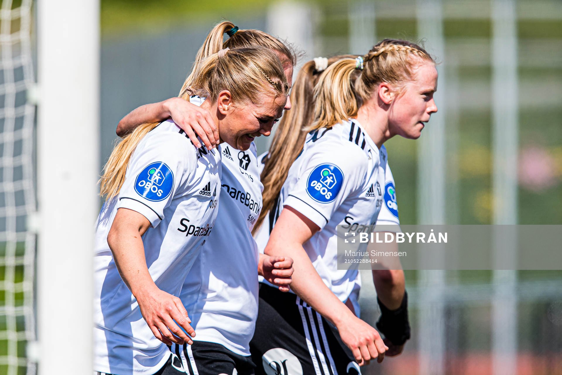 Lisa-Marie Karlseng Utland of Rosenborg celebrates