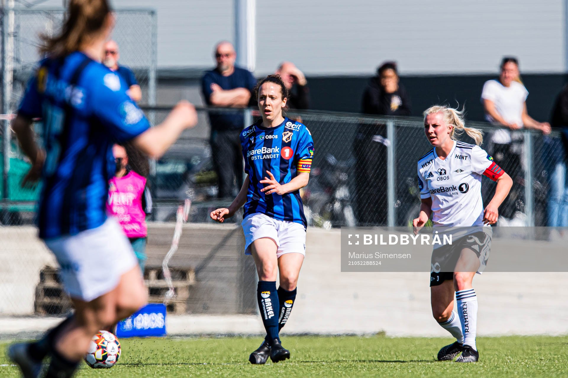 Melissa Linn Berman Bjånesøy of Stabæk and Mali Lilleås