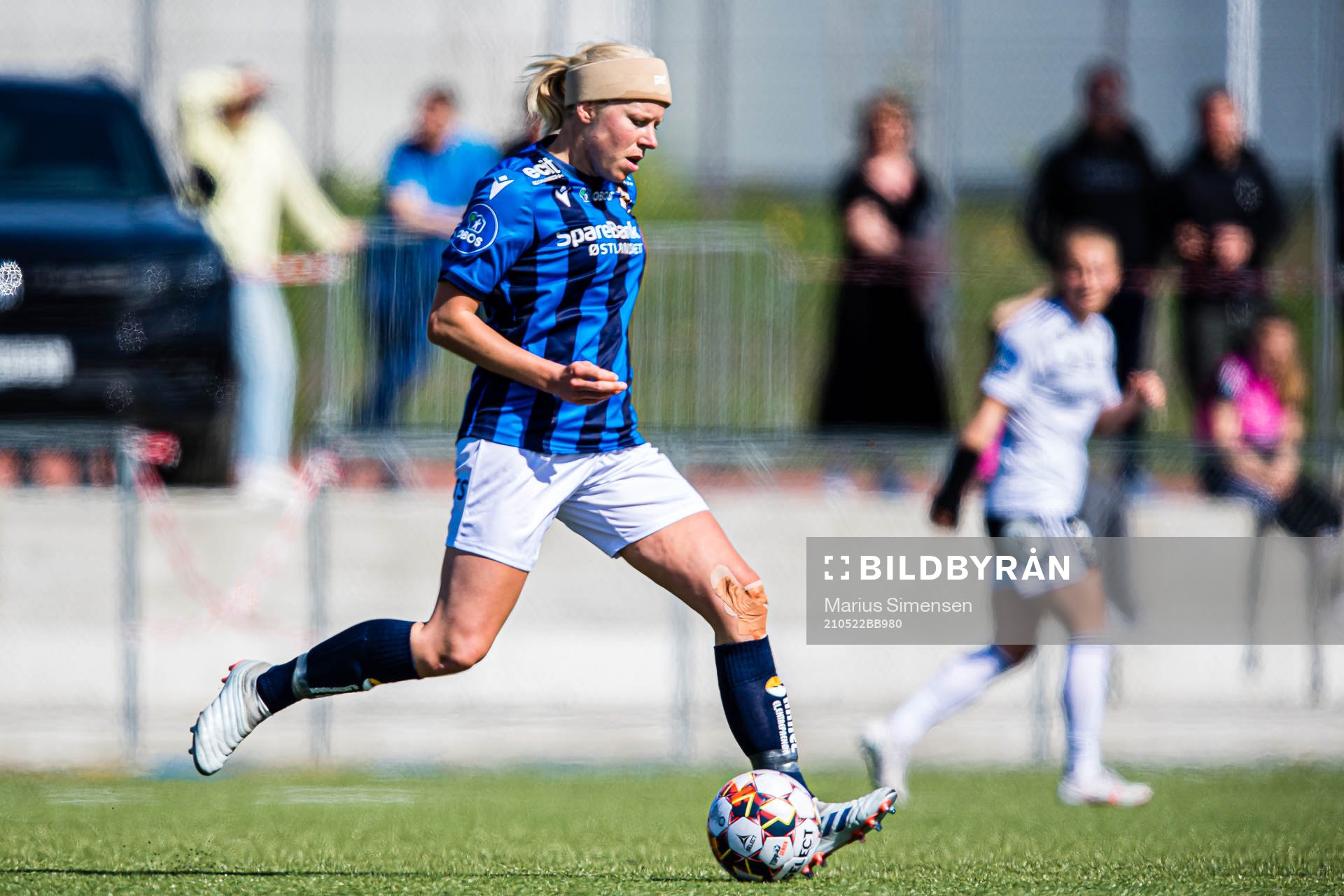Ingrid Katrine Buer Søndenå of Stabæk during the Toppserien football match between Rosenborg and Stabæk on May 22, 2020 in Trondheim.