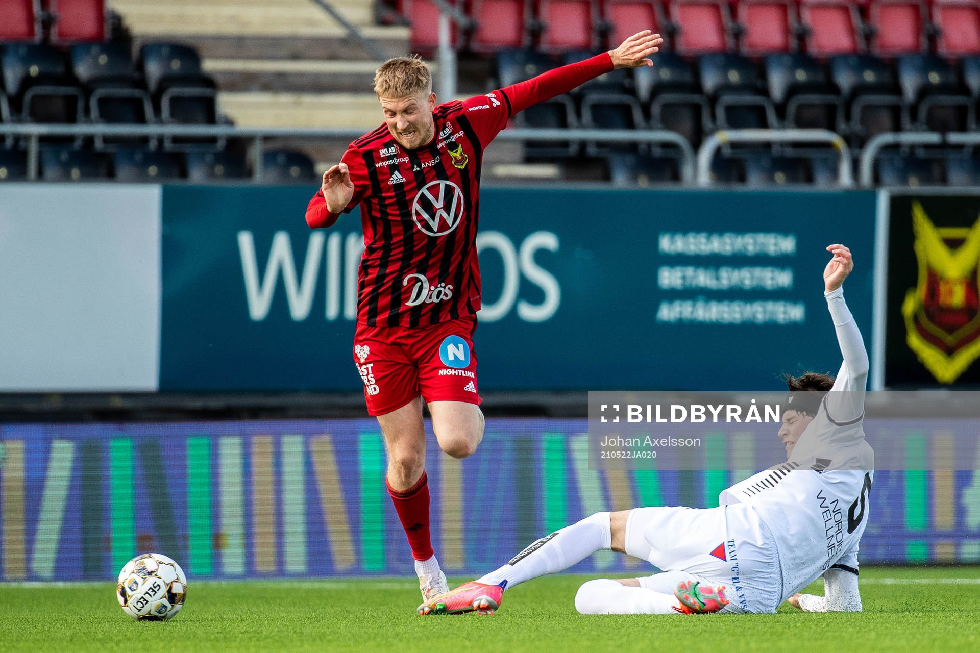 Östersunds Simon Kroon och Sirius Jamie Roche