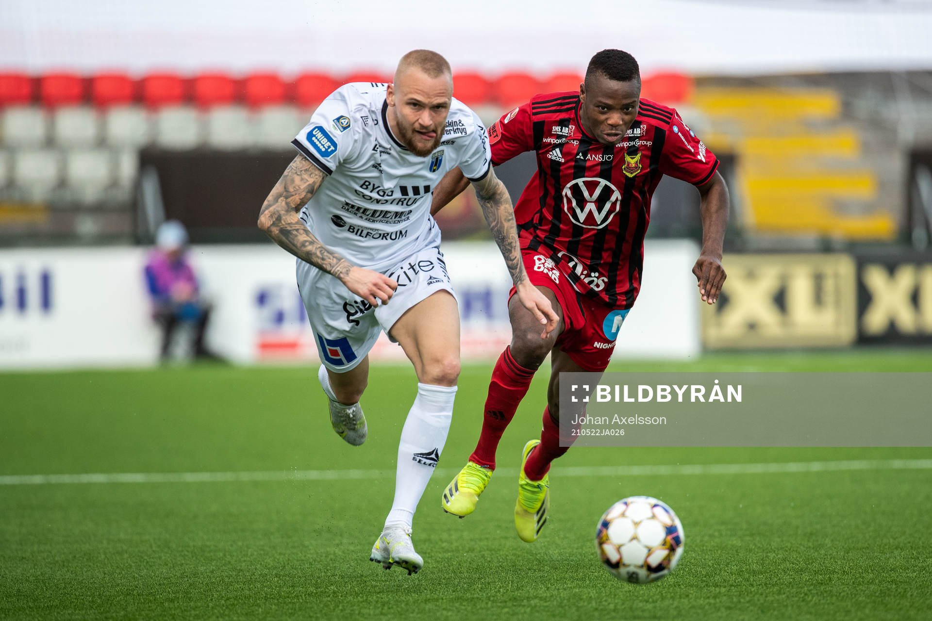 Sirius Adam Ståhl och Östersunds Patrick Kpozo