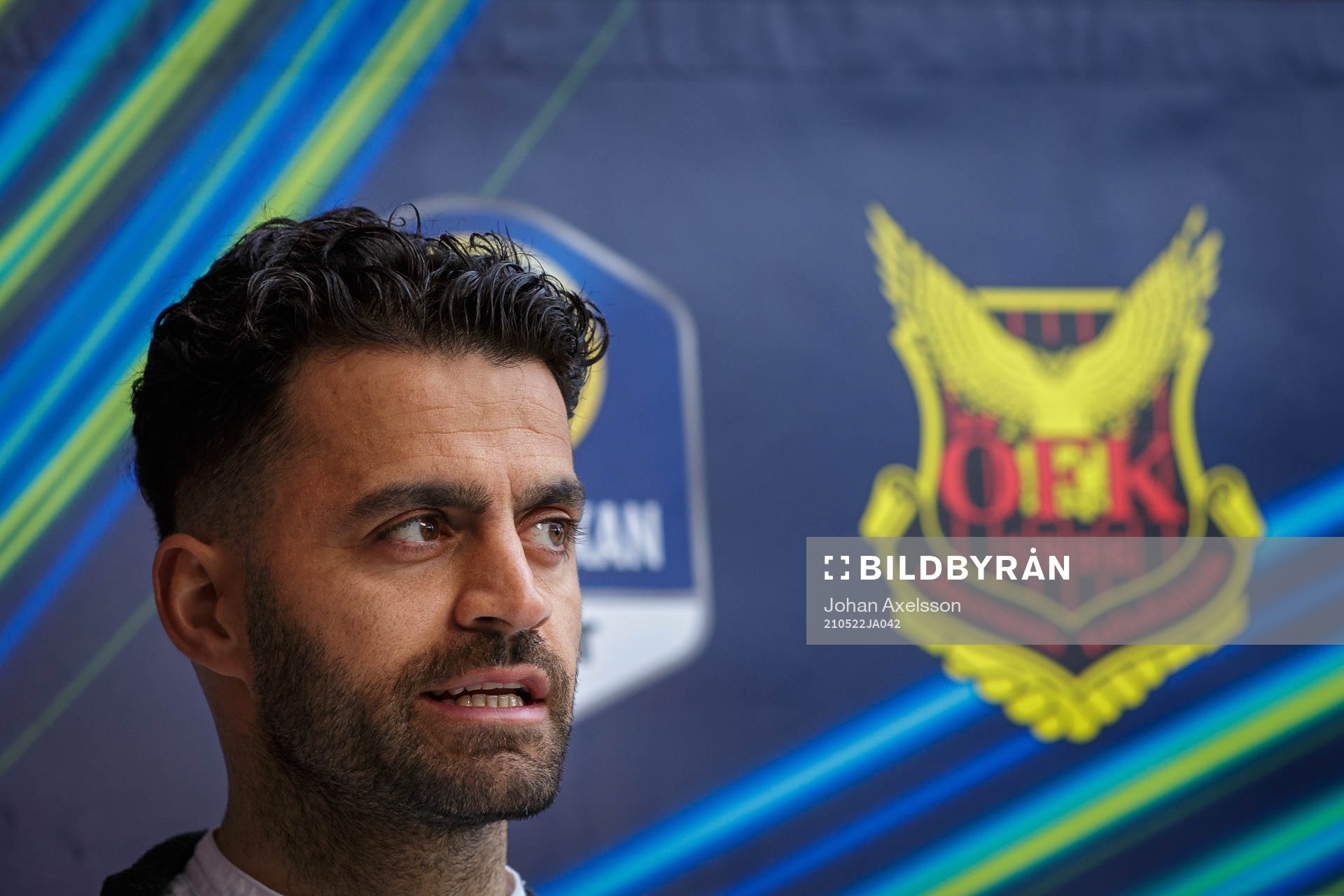 Östersunds tränare Amir Azrafshan