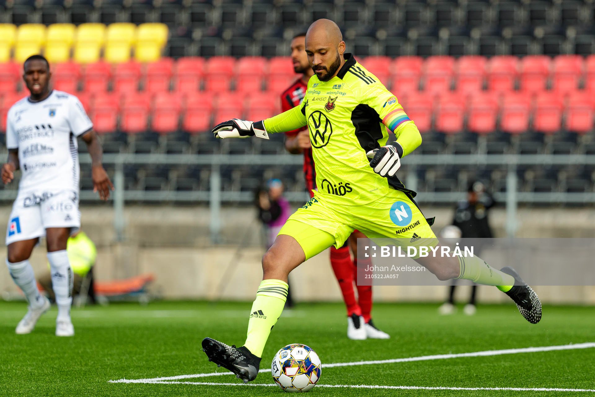 Östersunds målvakt Aly Keita