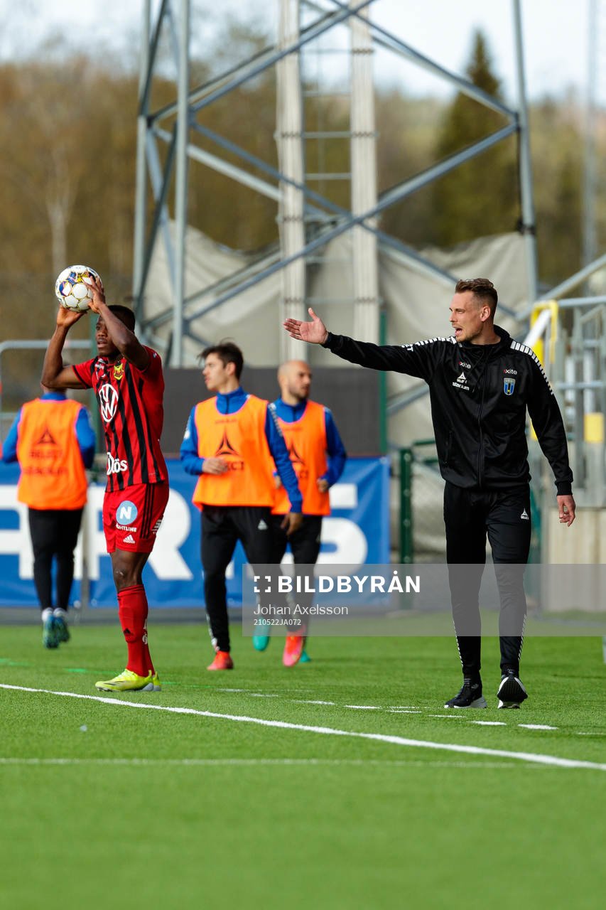 Sirius Sirius tränare Daniel Bäckström
