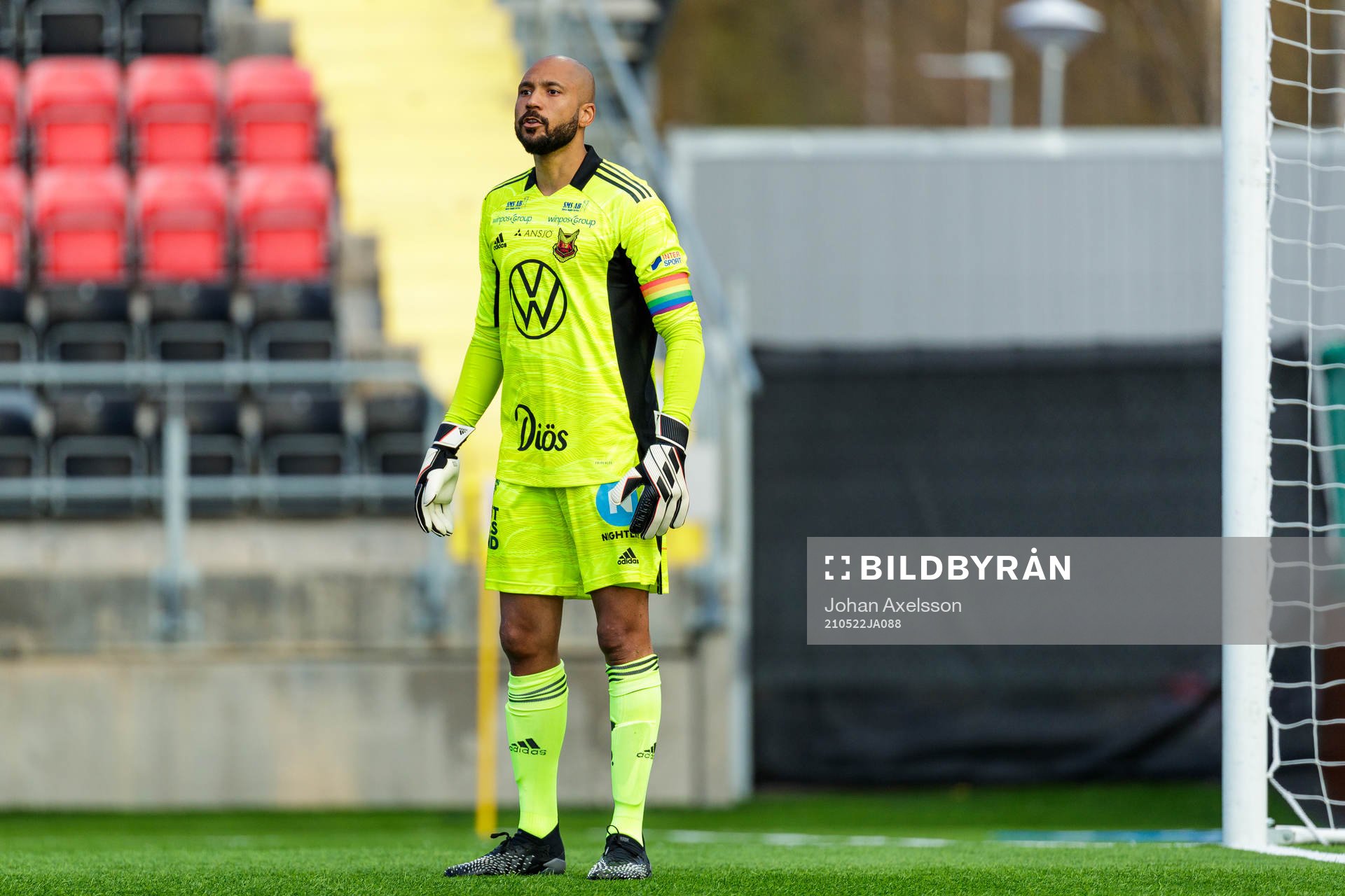 Östersunds målvakt Aly Keita