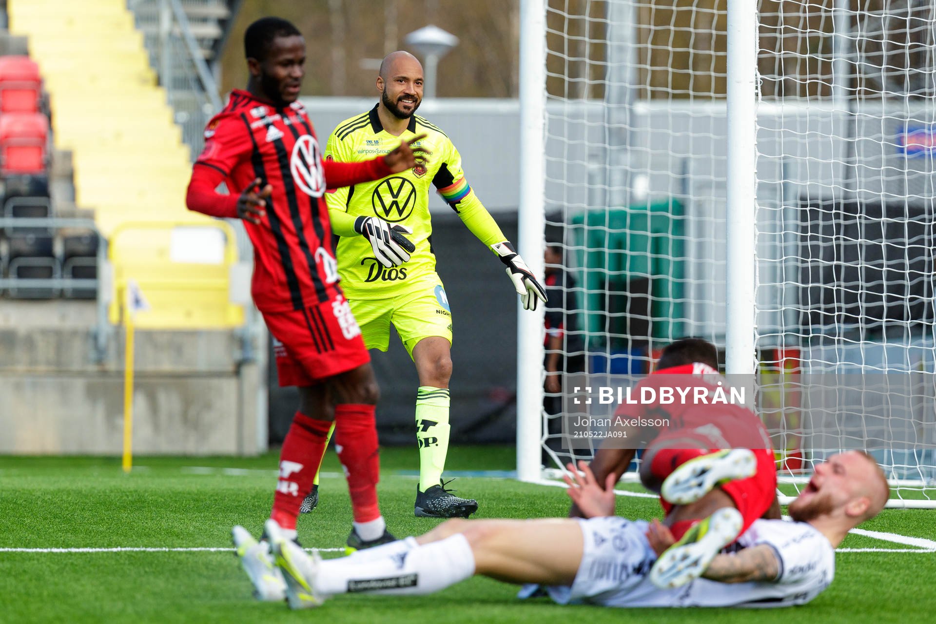 Östersunds målvakt Aly Keita