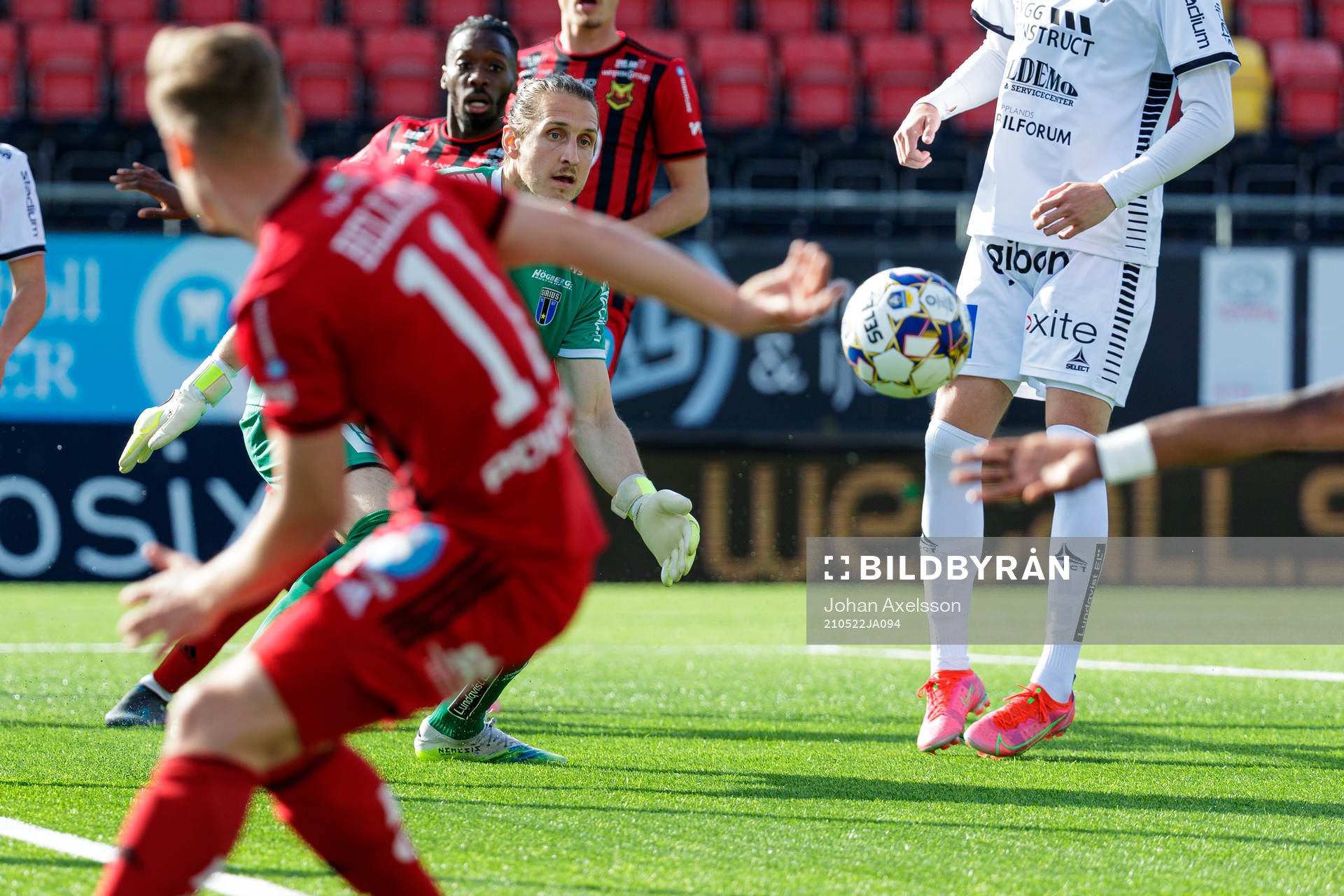 Sirius målvakt David Mitov Nilsson