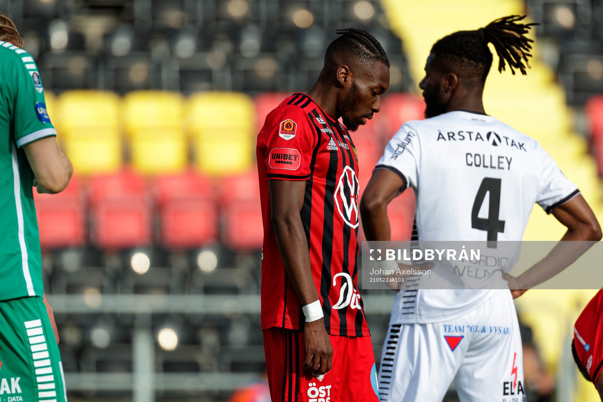 Östersunds Blair Turgott  deppar