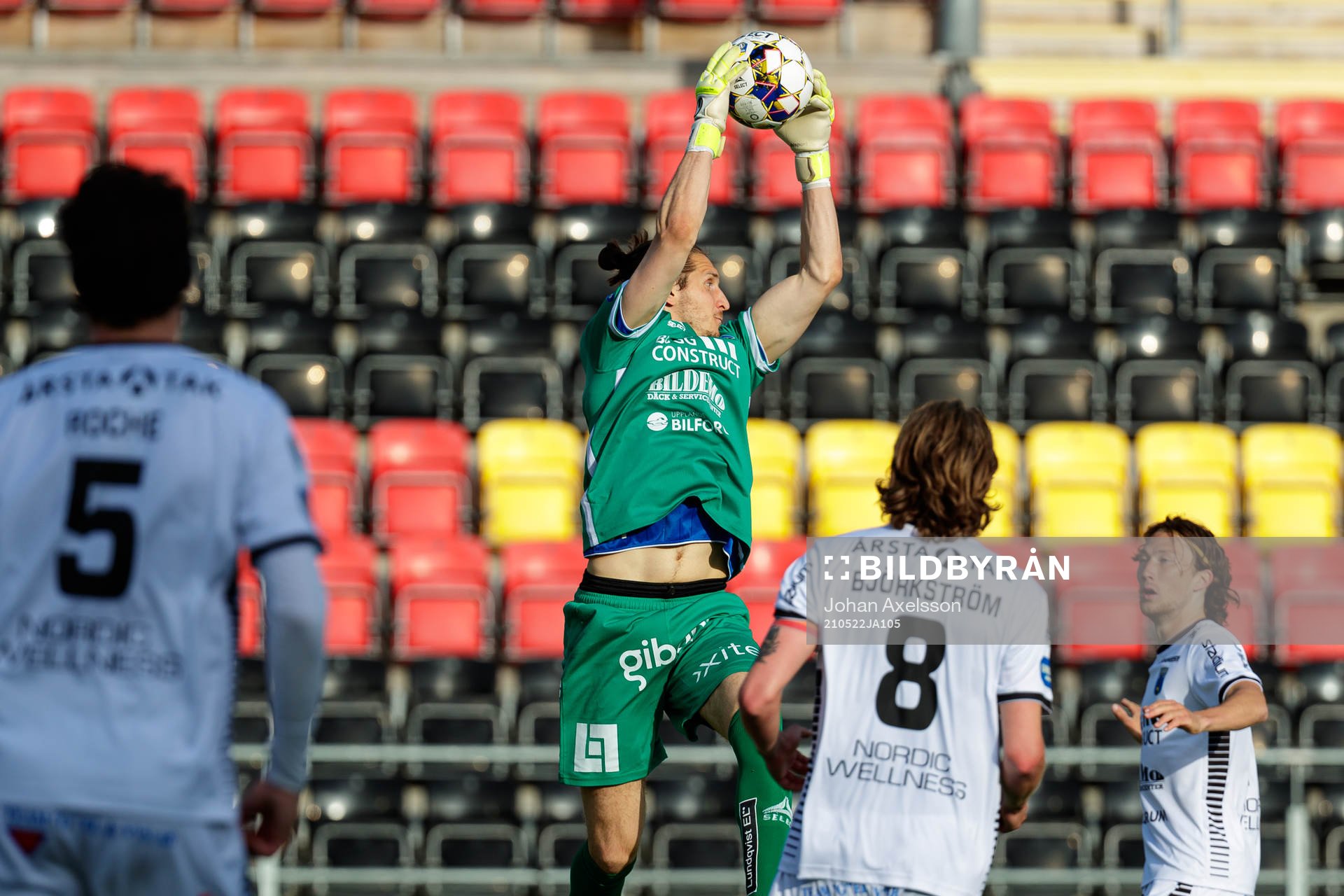 Sirius målvakt David Mitov Nilsson