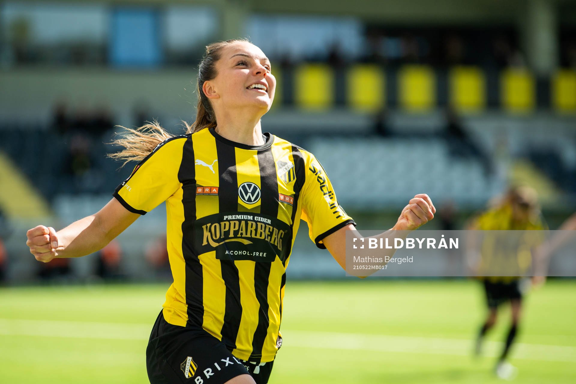 Häckens Johanna Rytting Kaneryd jublar