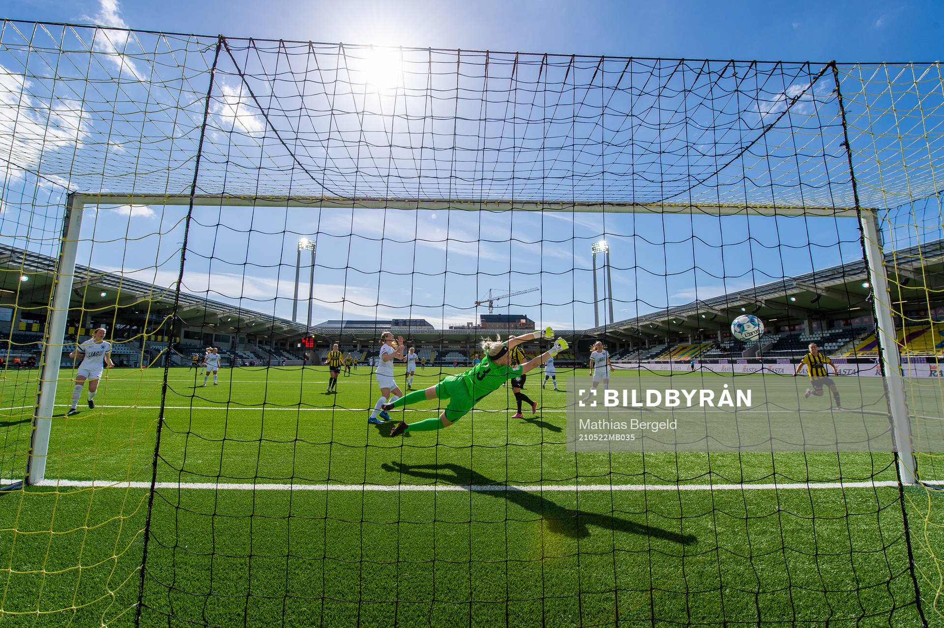 Eskilstunas målvakt Emma Holmgren släpper in 3-0
