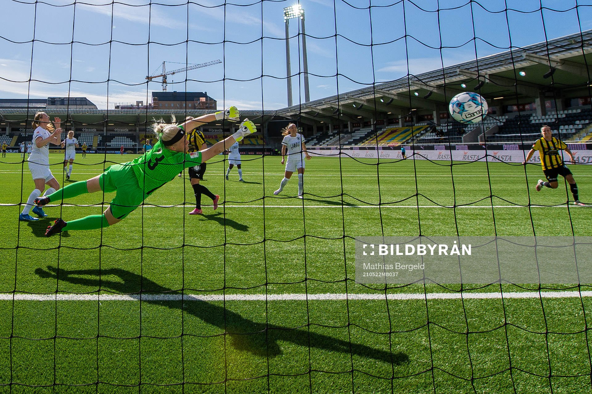 Eskilstunas målvakt Emma Holmgren släpper in 3-0
